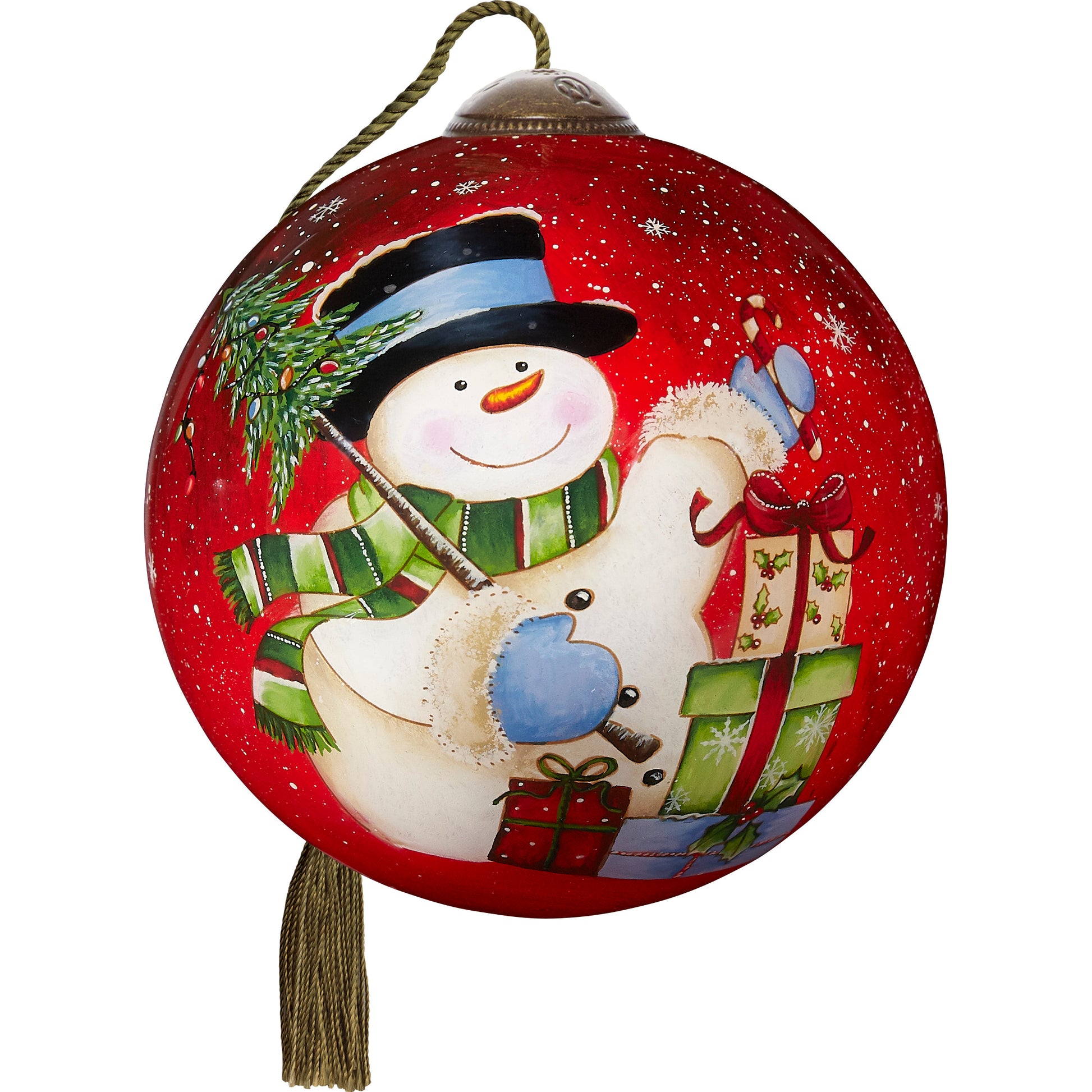 Snowman Celebration Ornament