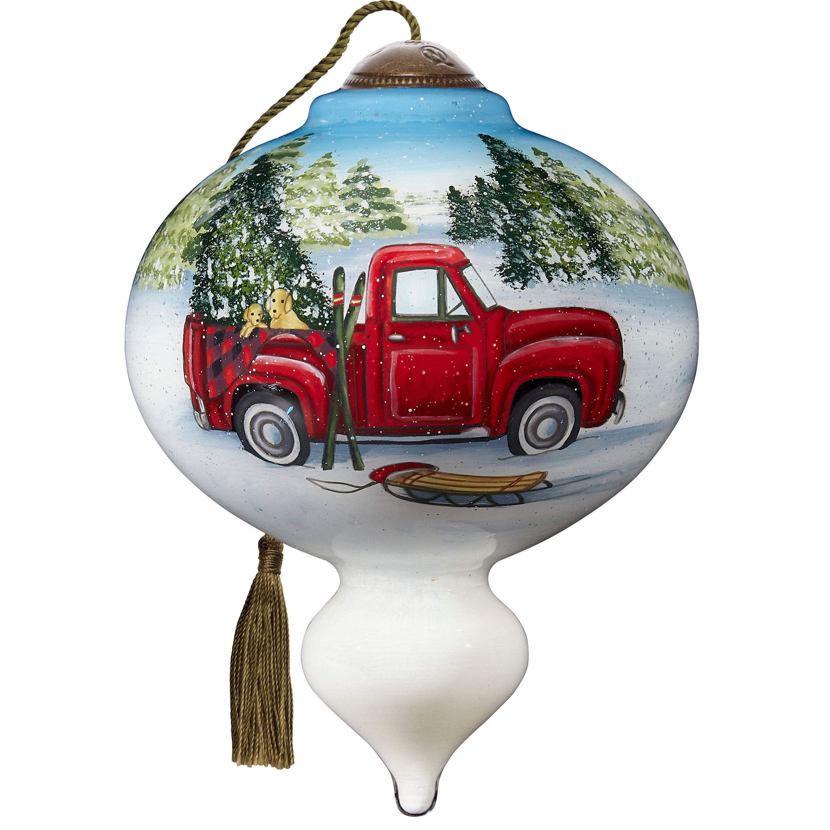 Winter Fun Ornament