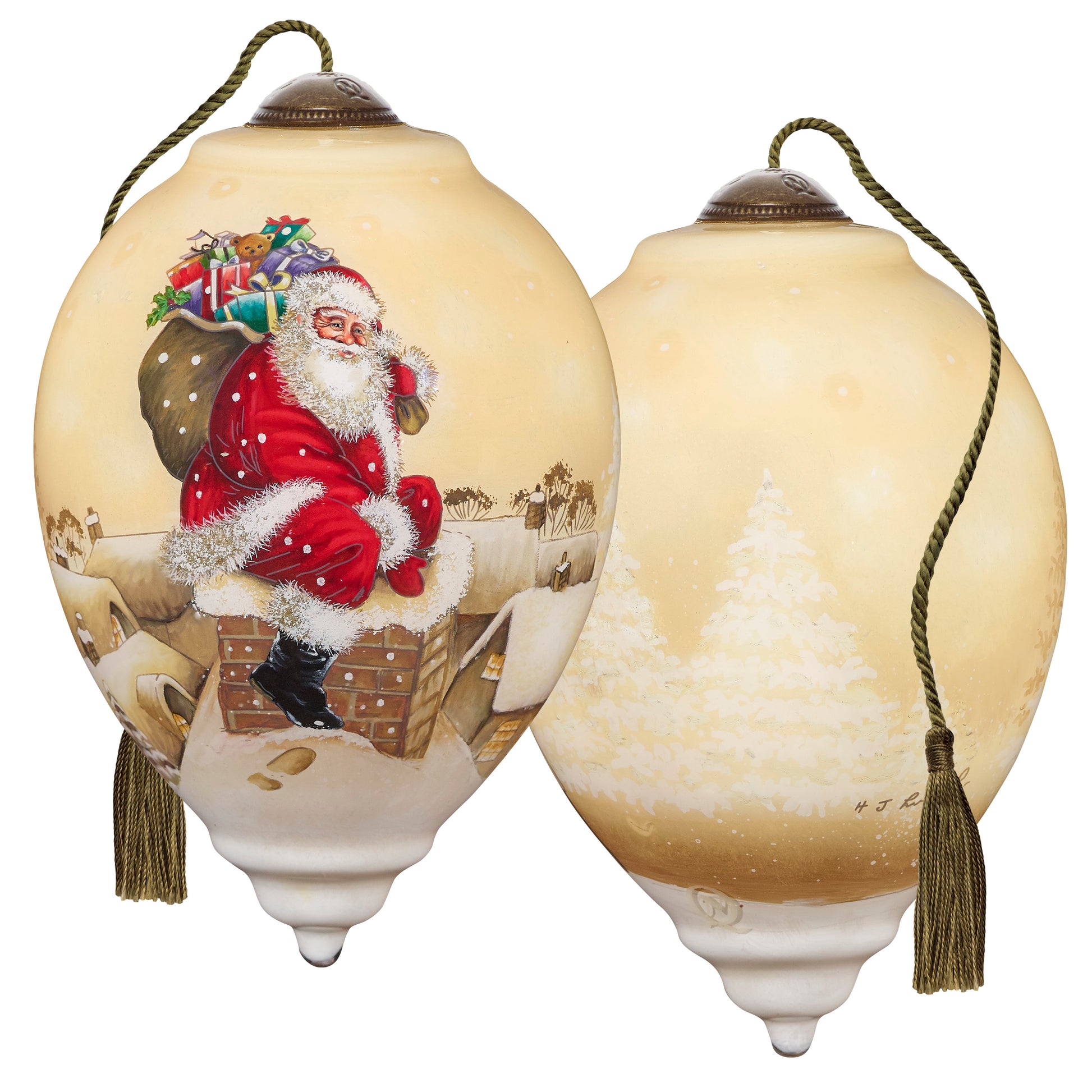 Down Through The Chimney Ornament