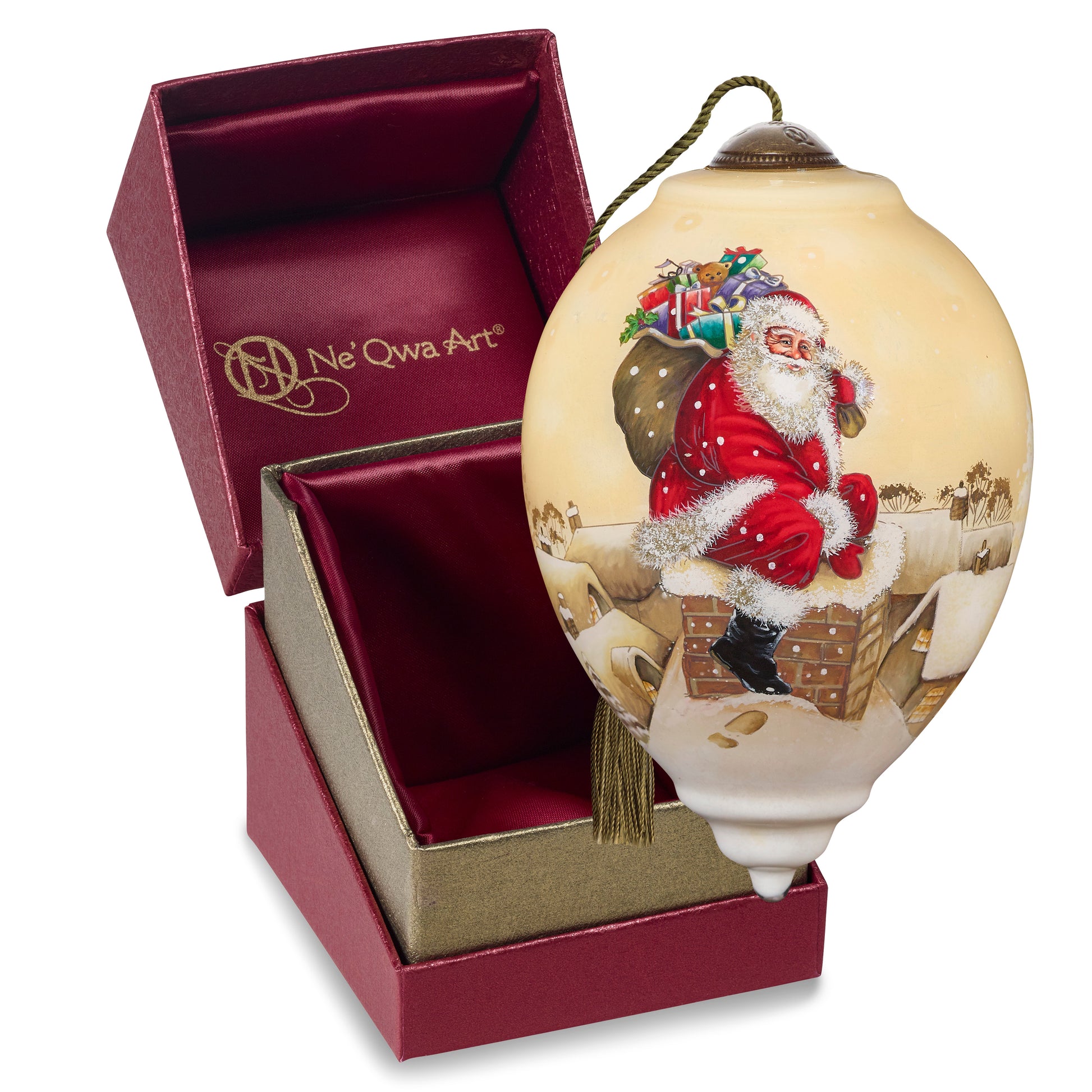 Down Through The Chimney Ornament