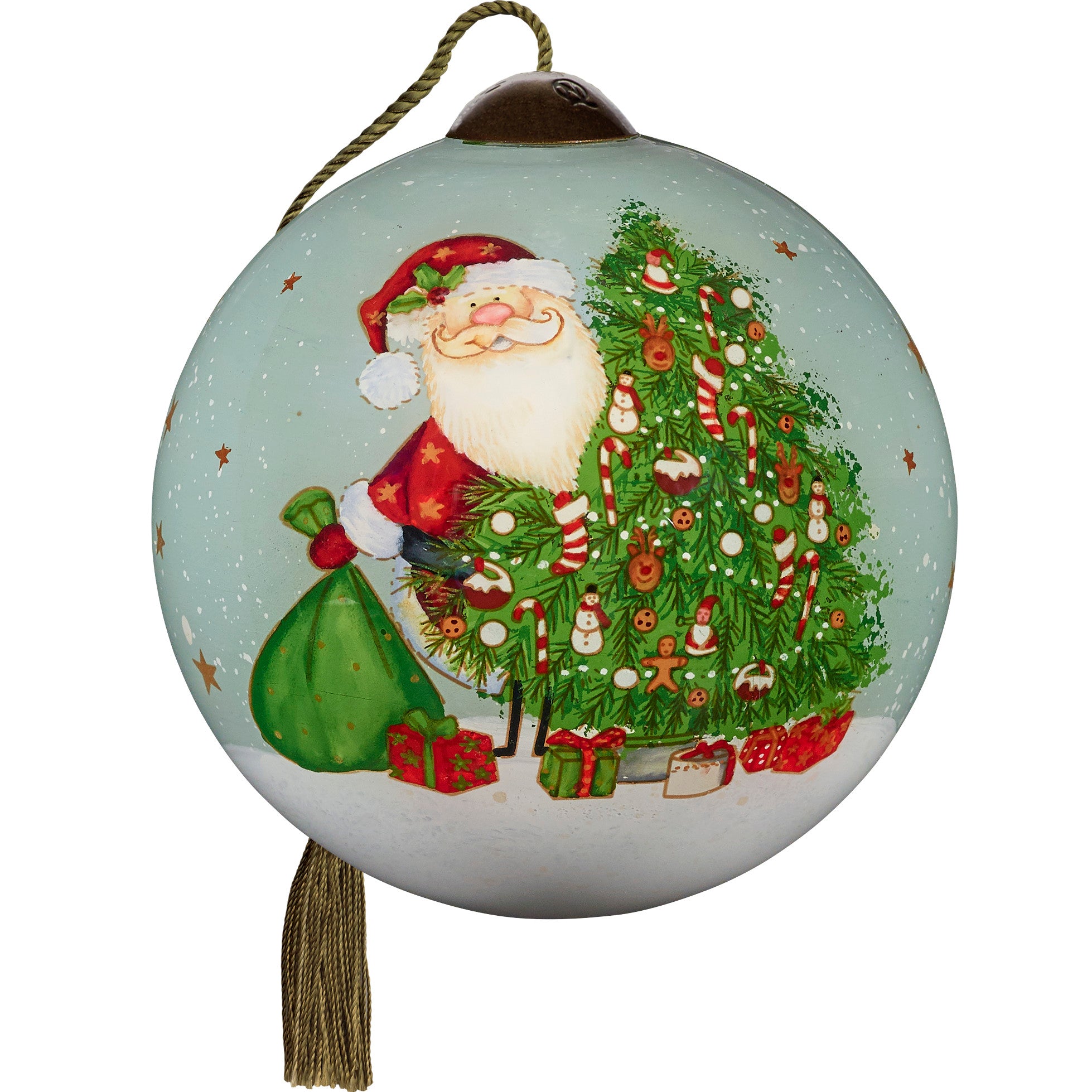 Santa Surprise Ornament