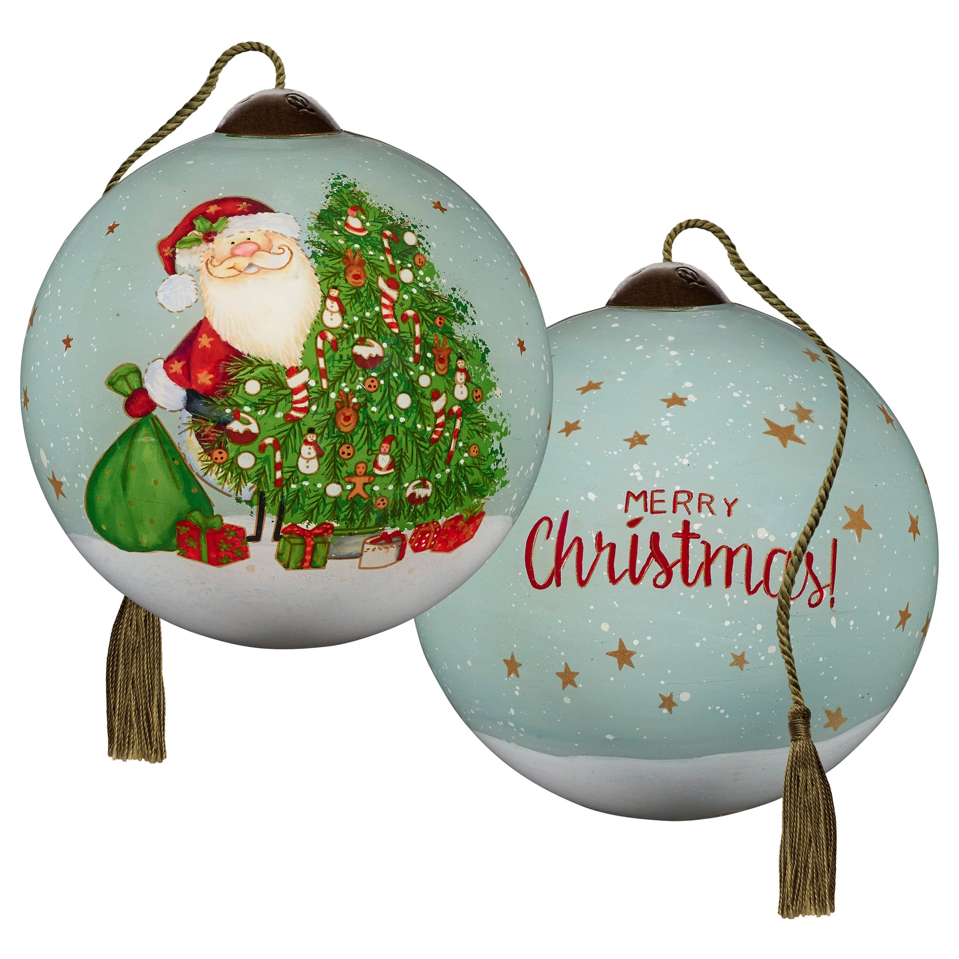 Santa Surprise Ornament