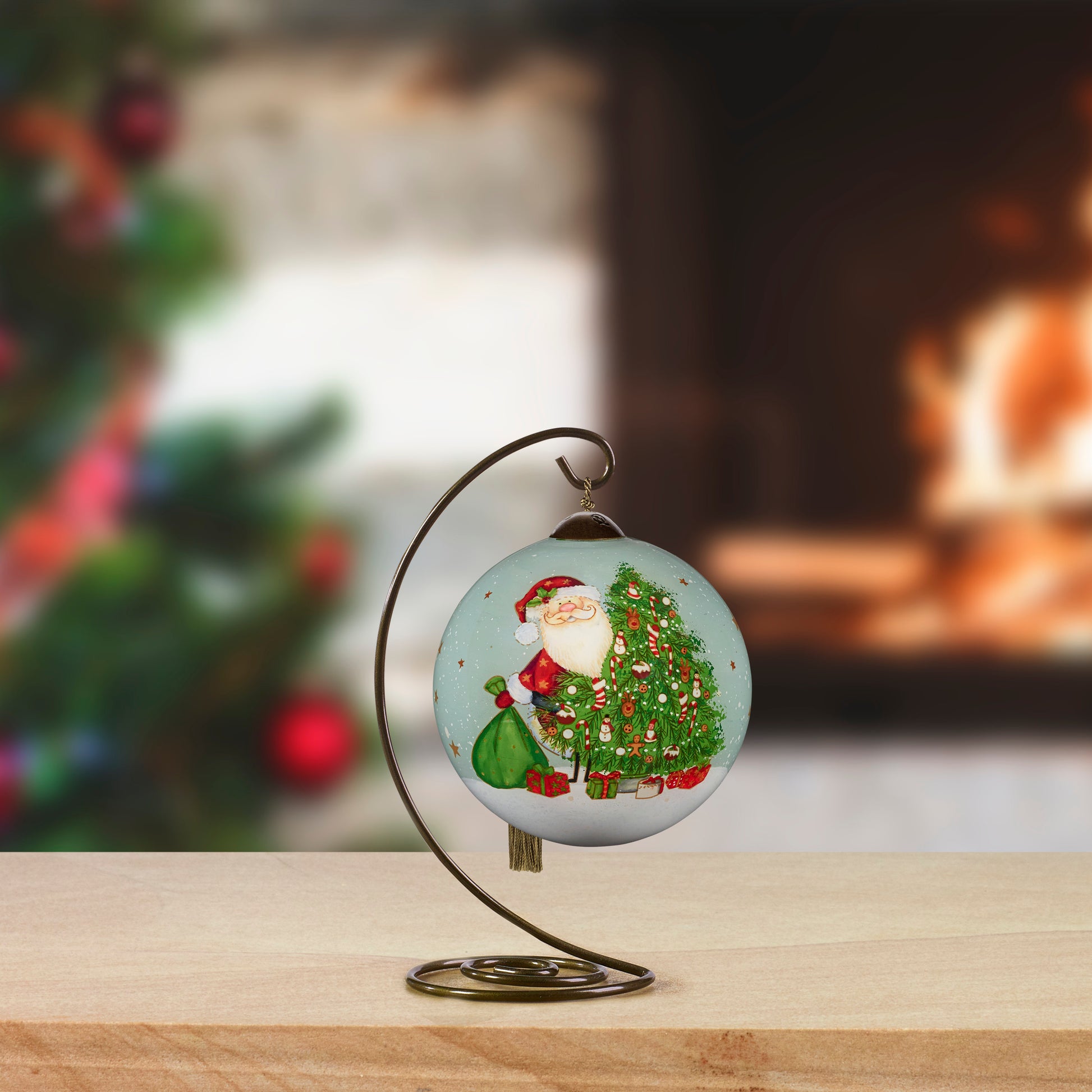 Santa Surprise Ornament