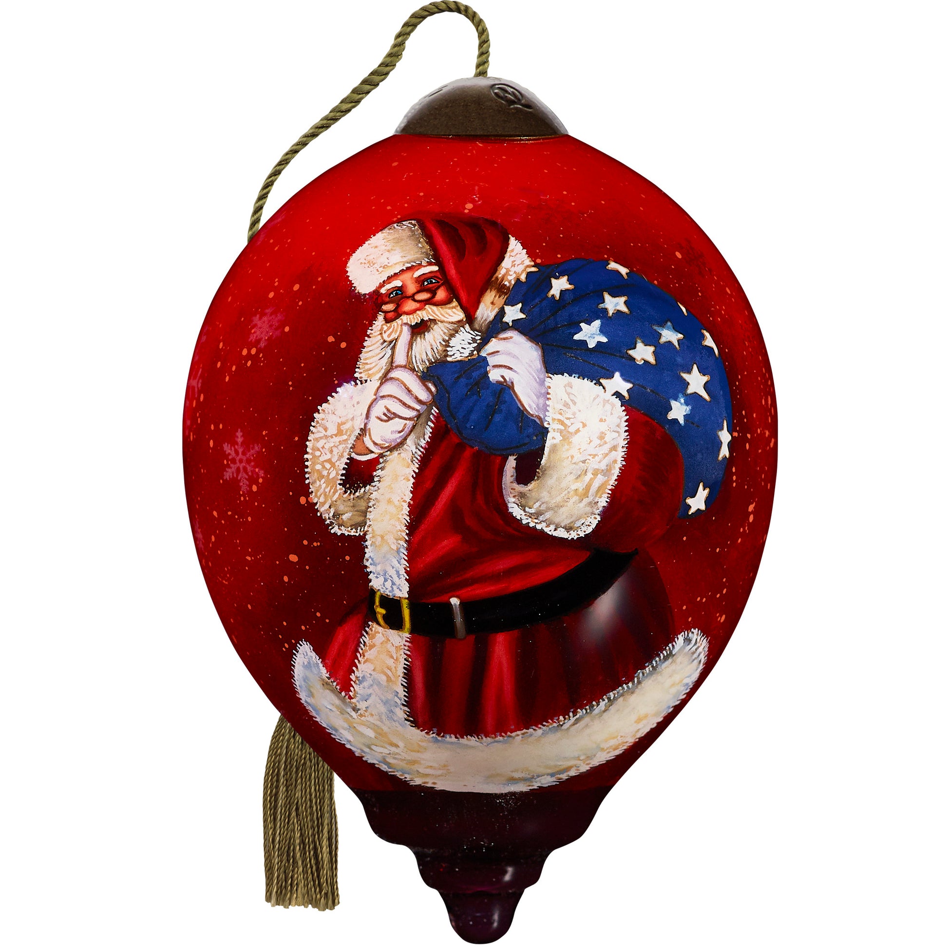 A Patriotic Christmas Ornament