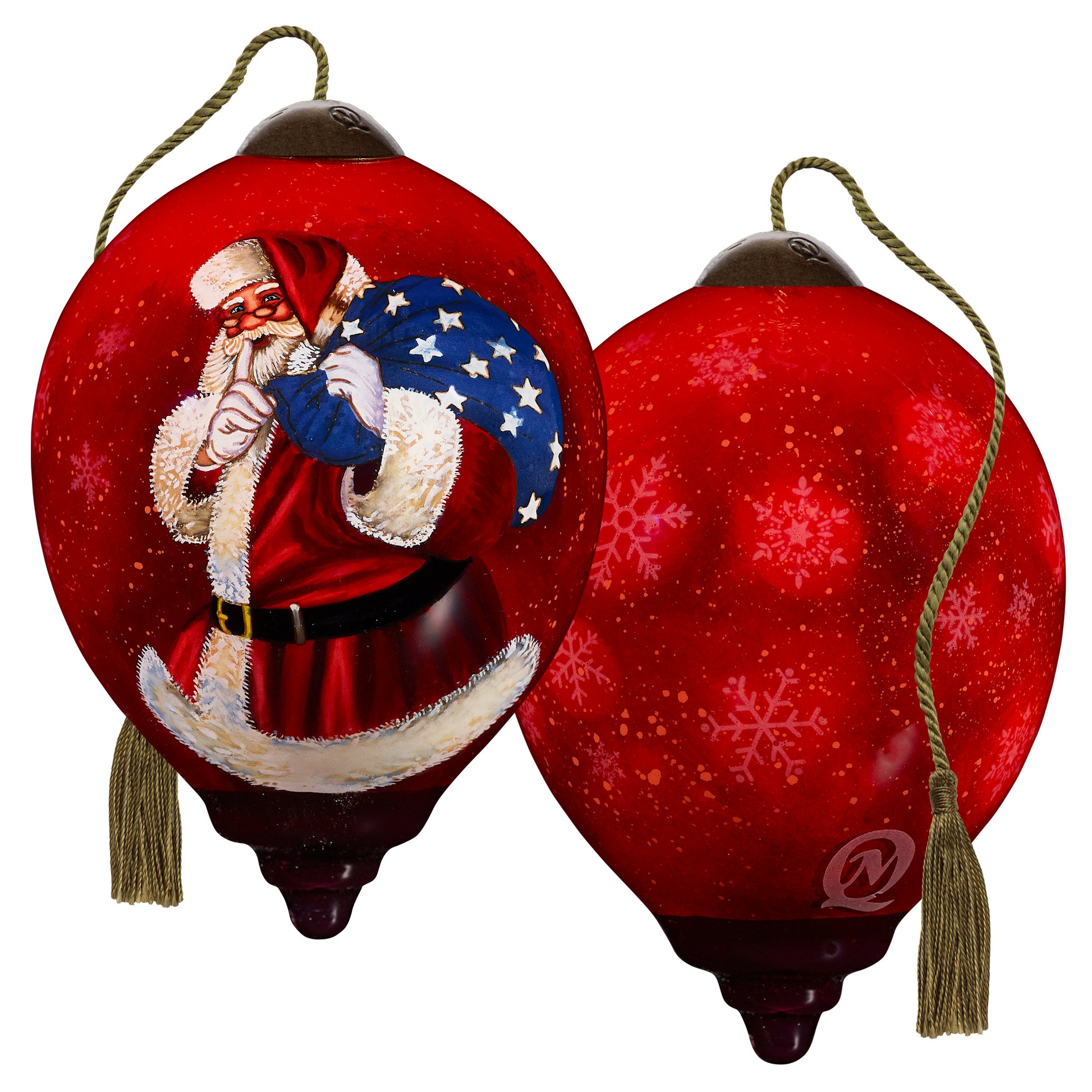 A Patriotic Christmas Ornament