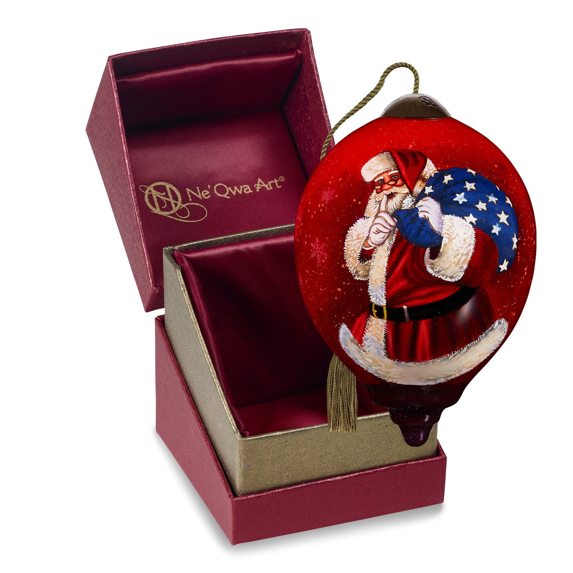 A Patriotic Christmas Ornament