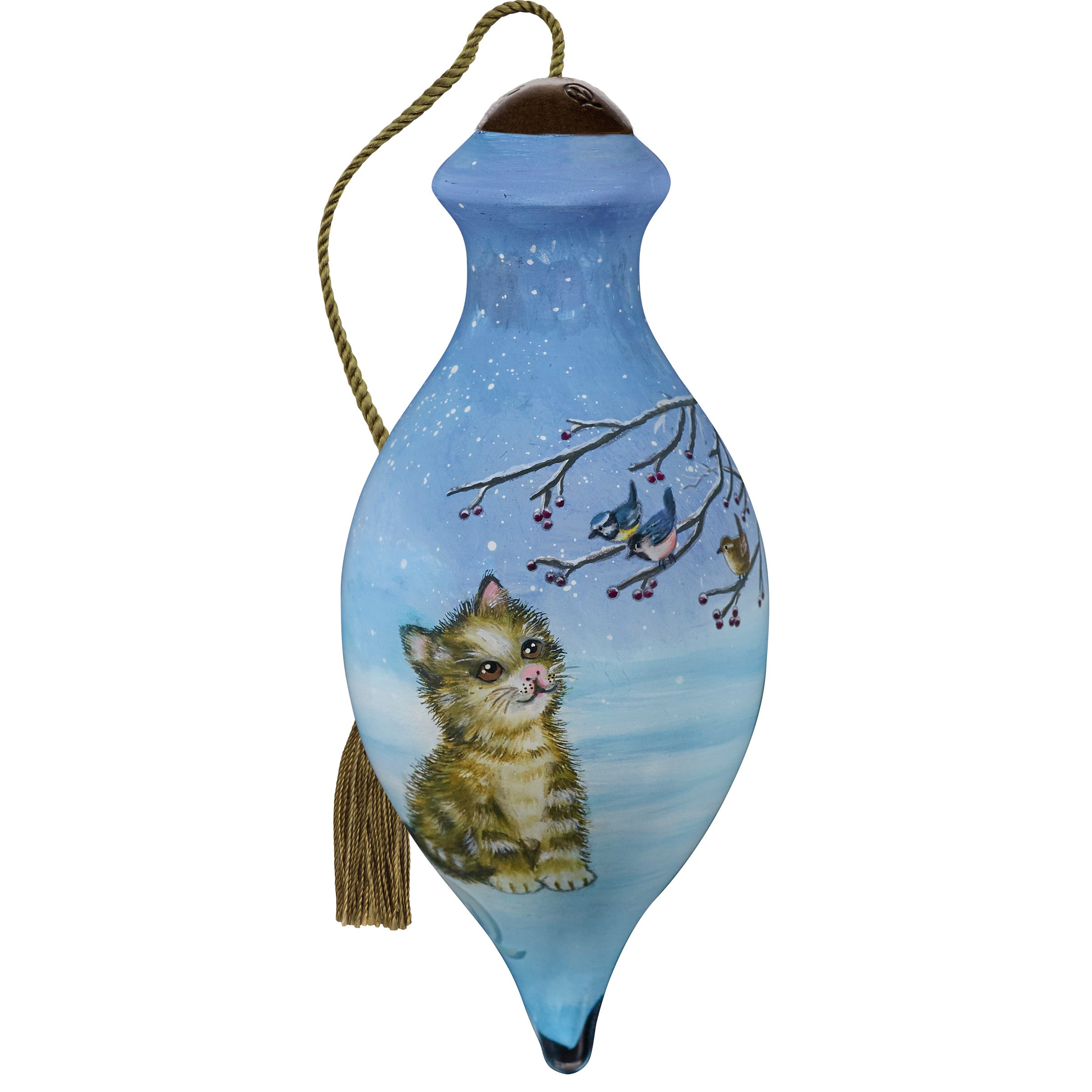 We Wish You A Meow-y Christmas Ornament
