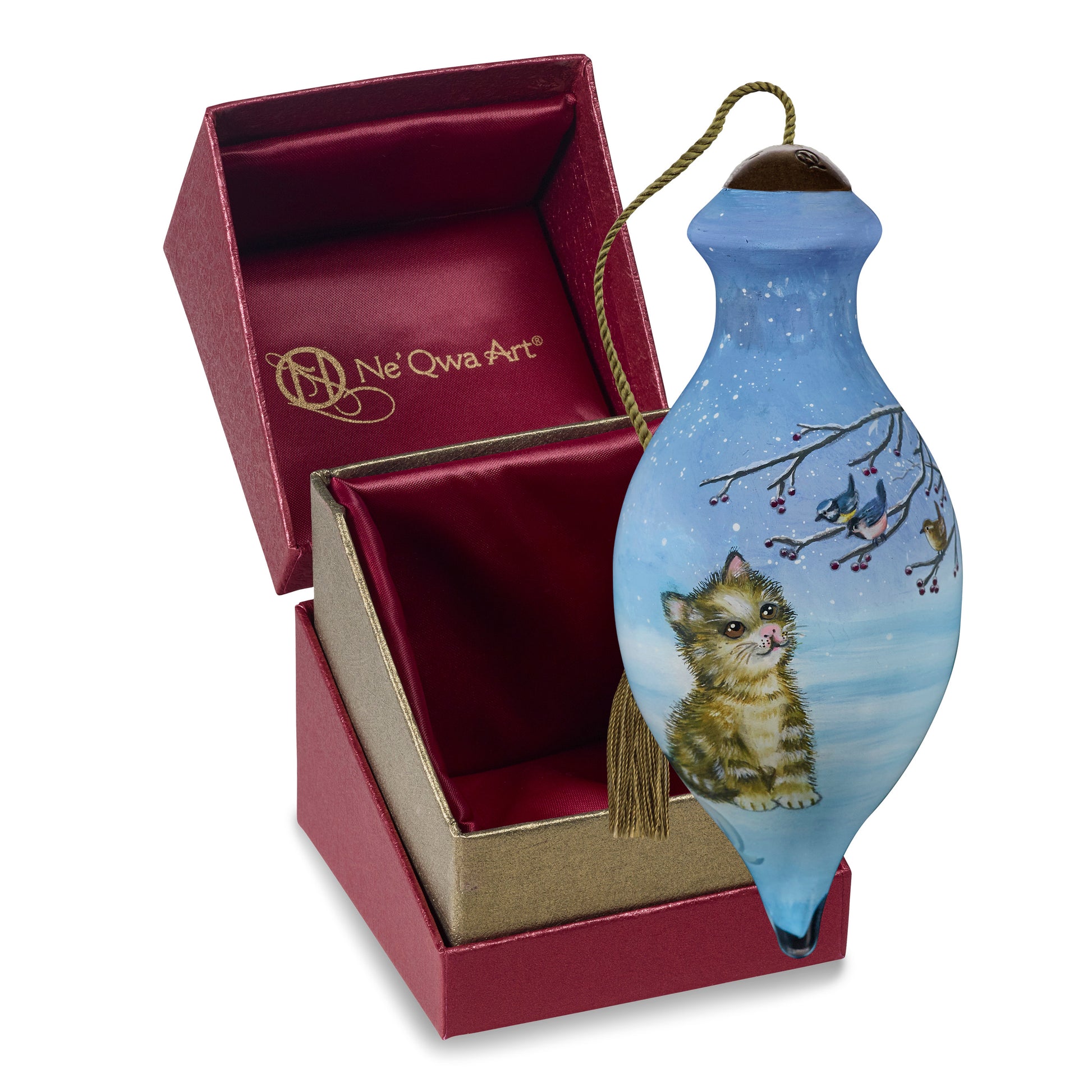 We Wish You A Meow-y Christmas Ornament