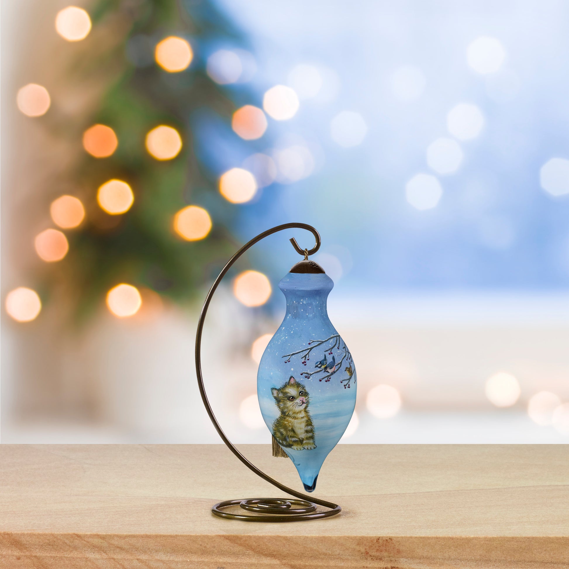 We Wish You A Meow-y Christmas Ornament