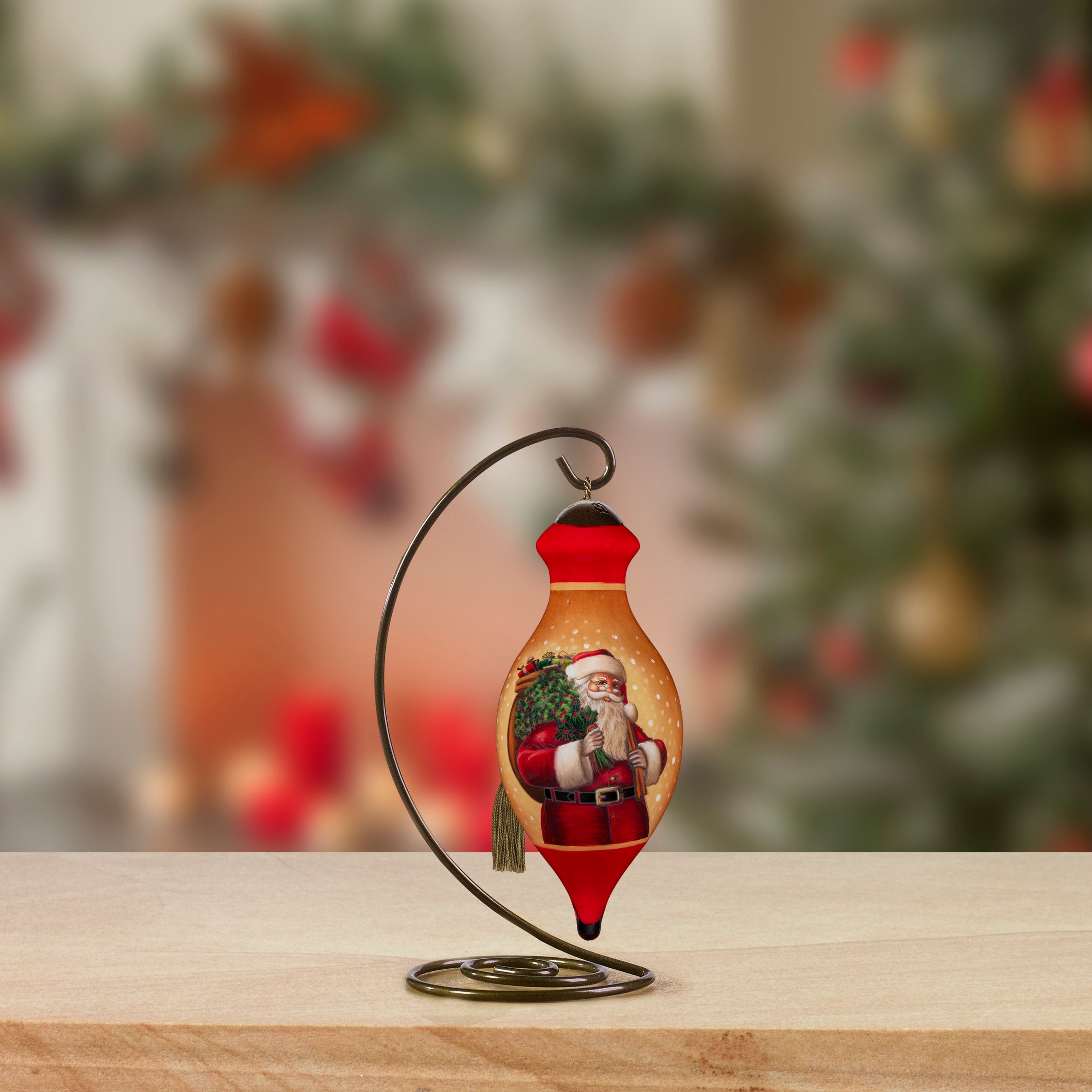 Christmas Is Coming Ornament – Ne'Qwa Art