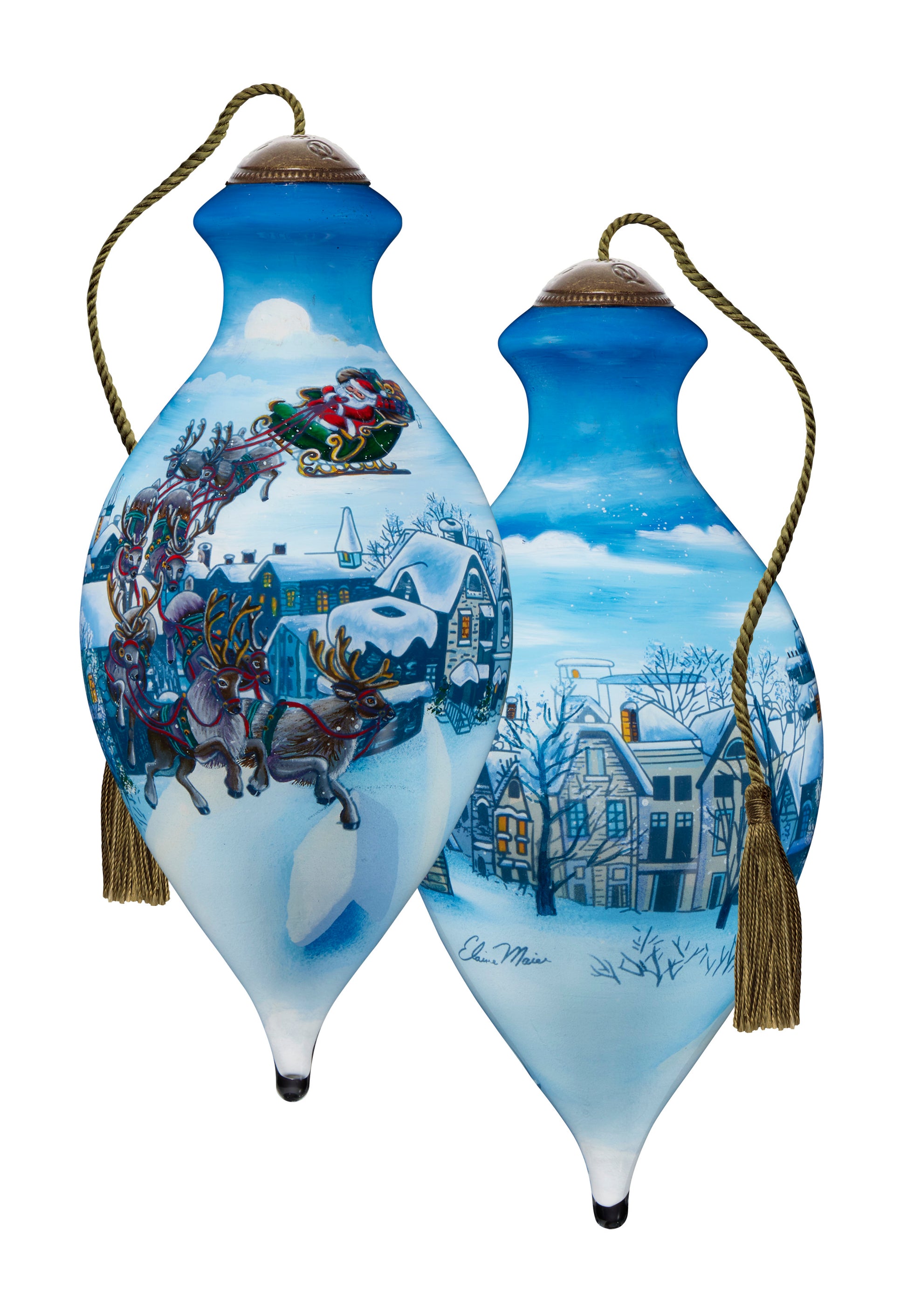 Over The Rooftops Ornament