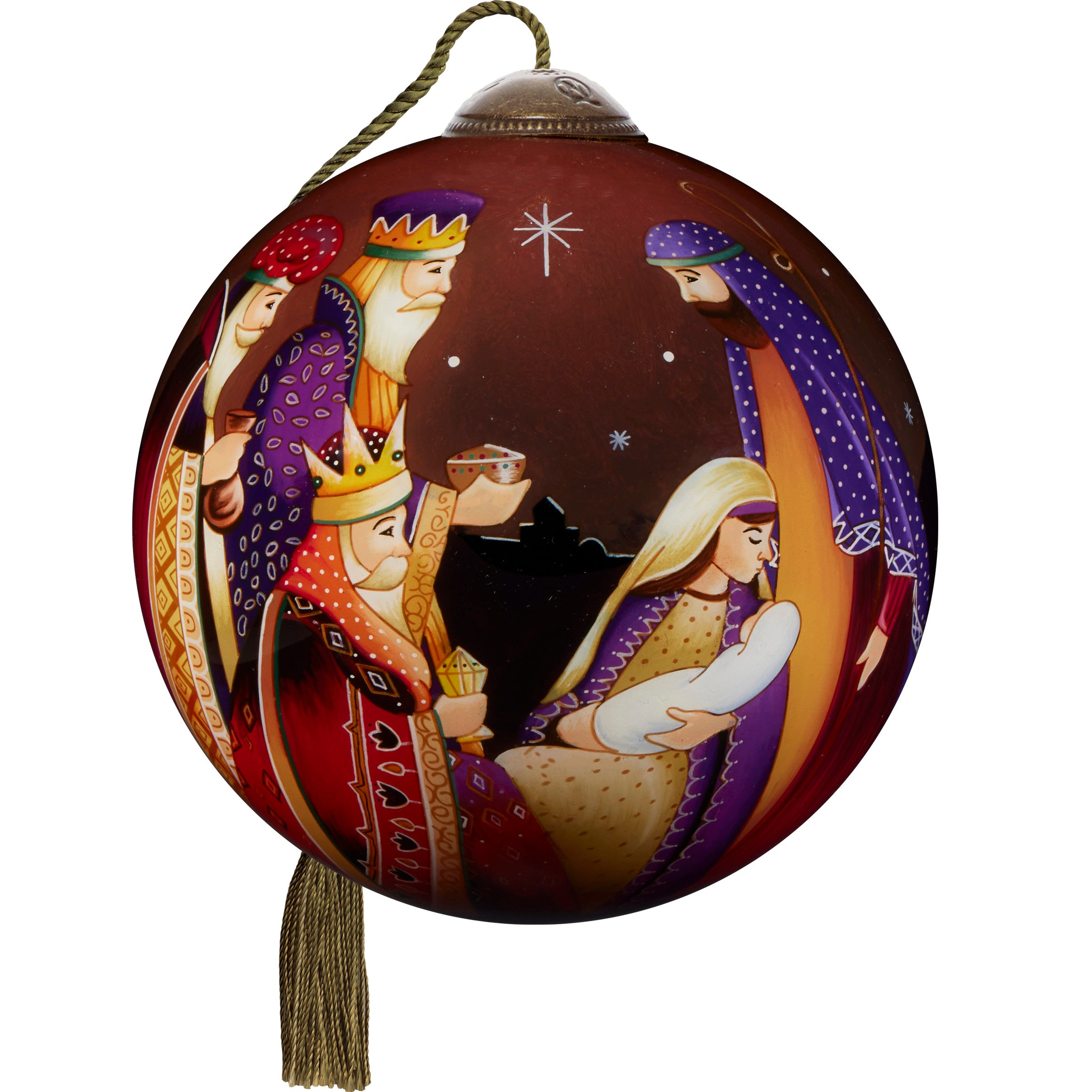 Christ The Savior Is Born Ornament