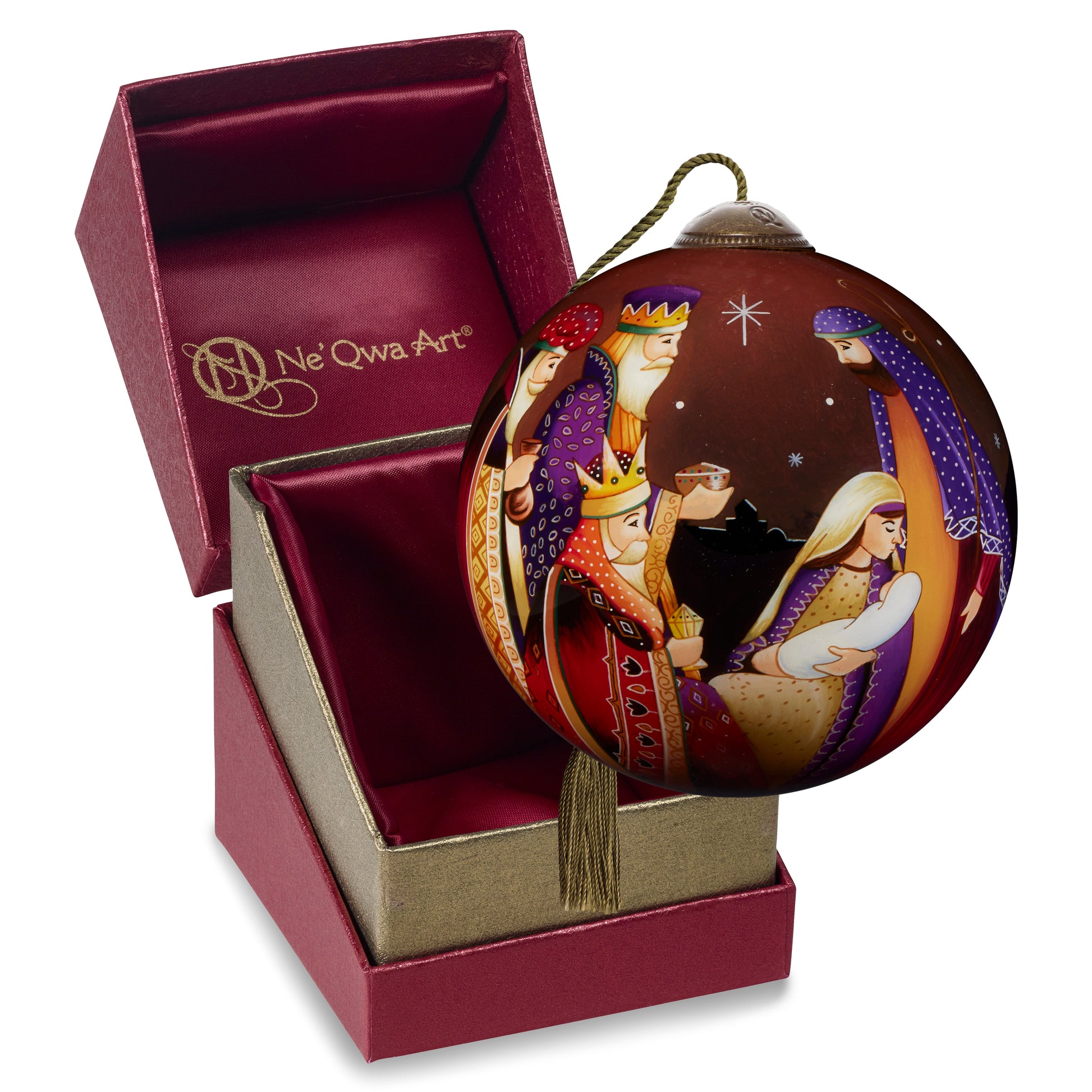 Christ The Savior Is Born Ornament