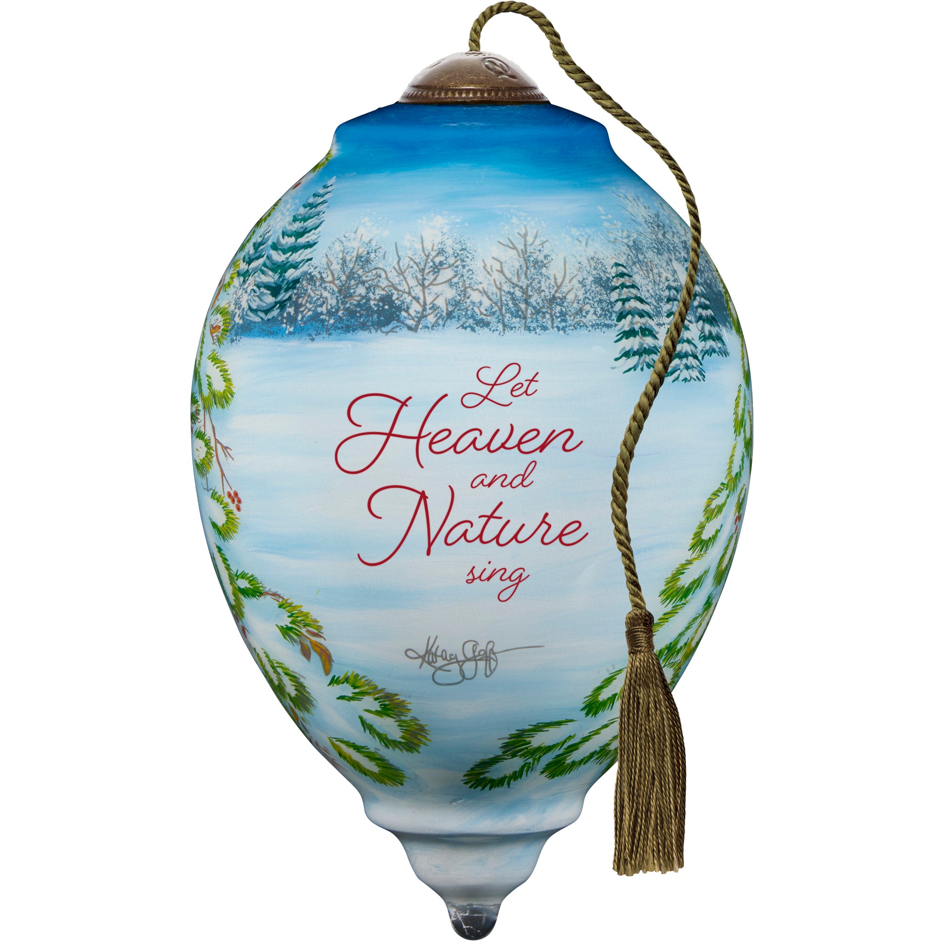 Let Heaven And Nature Sing Ornament