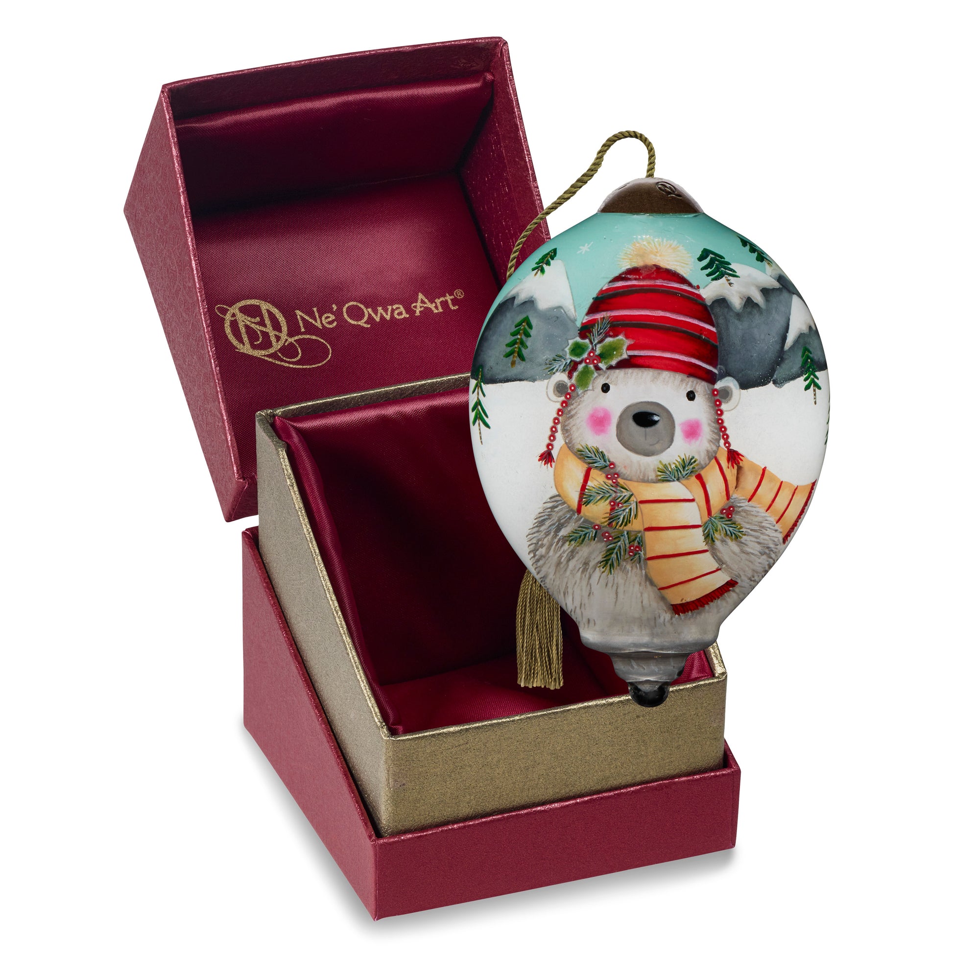 Cuddly Christmas Ornament