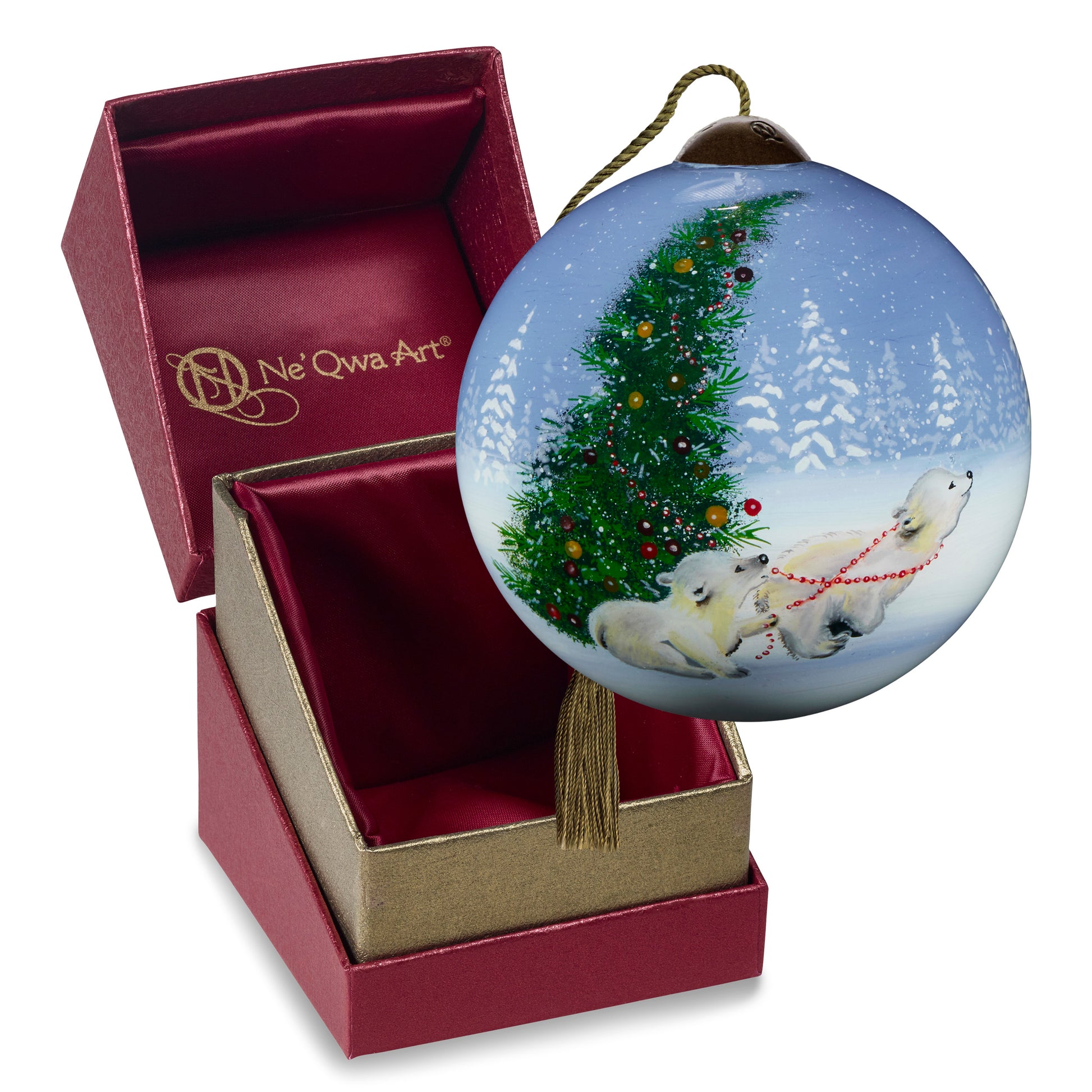 Polar Playtime Ornament