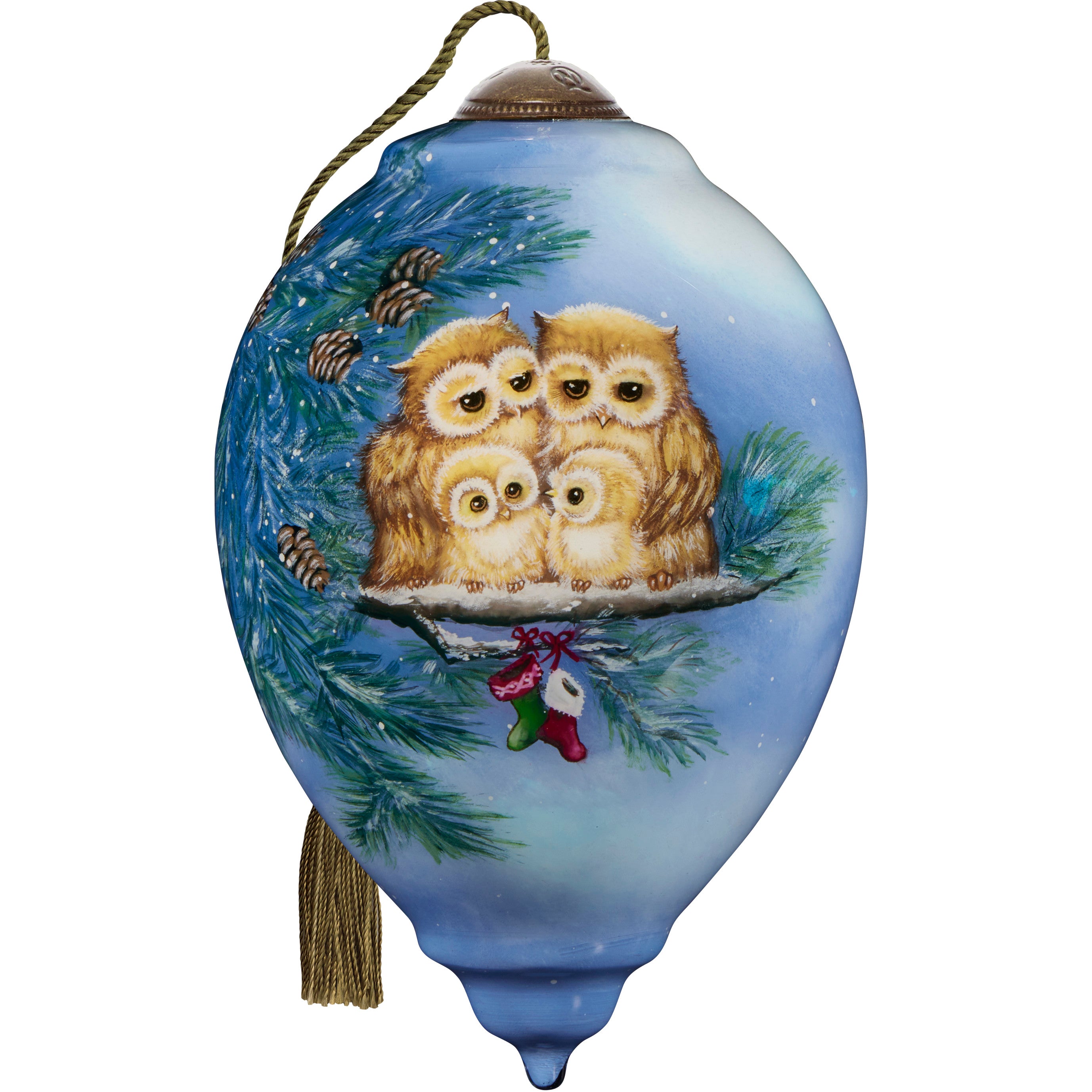 Cozy Family Christmas Ornament