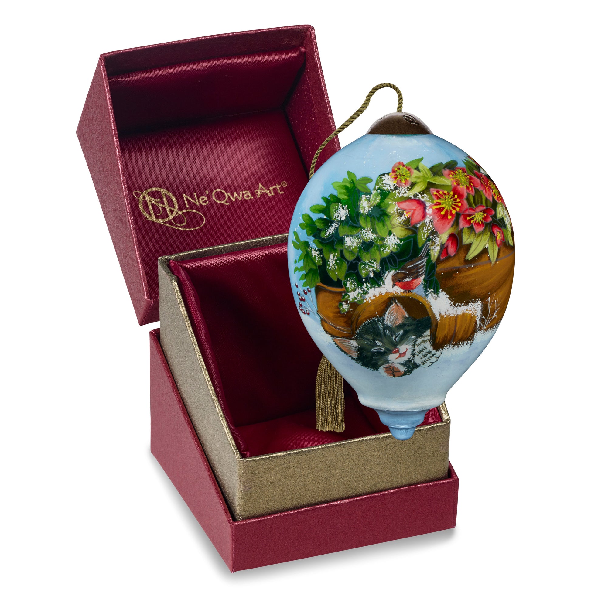 Snowy Slumber Ornament