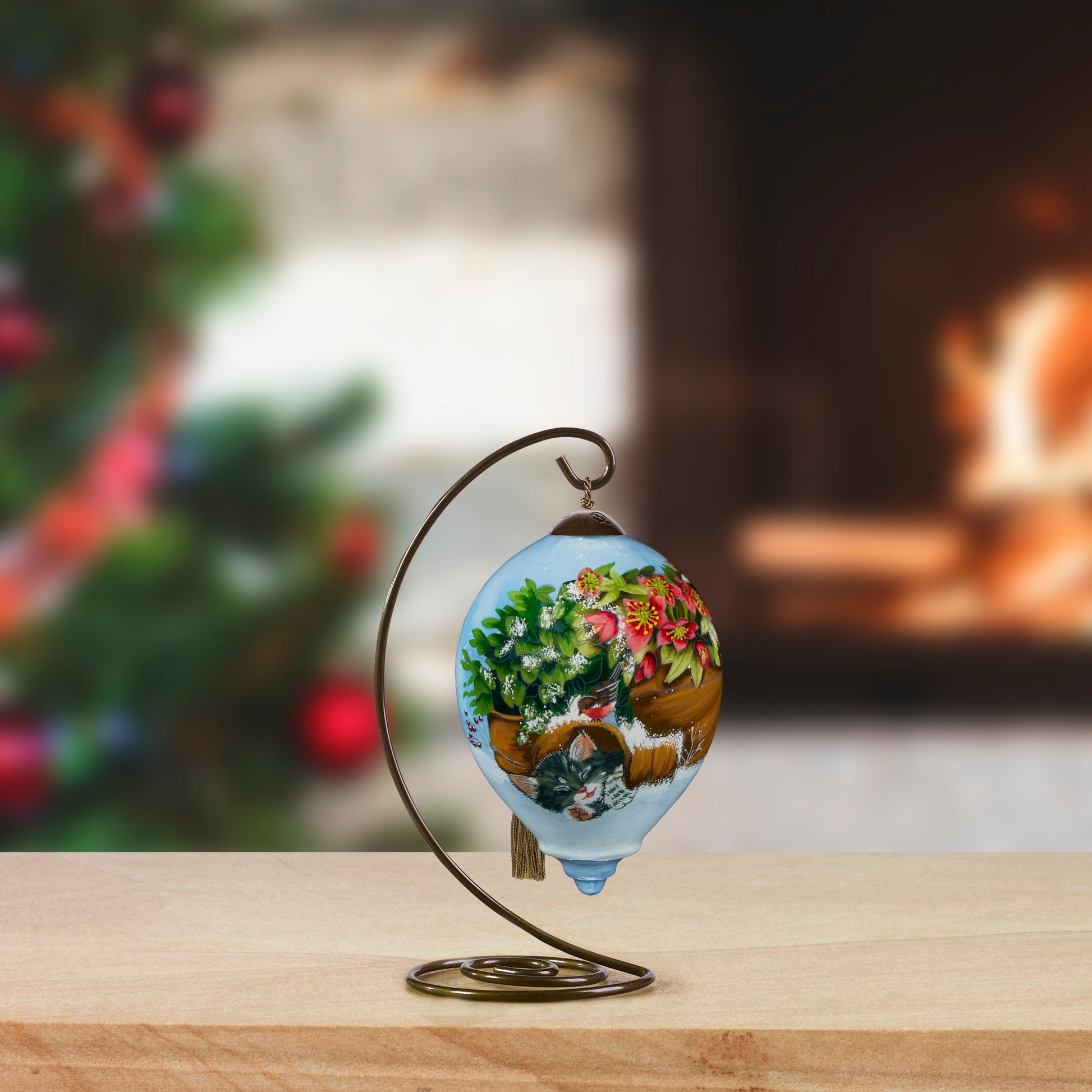 Snowy Slumber Ornament