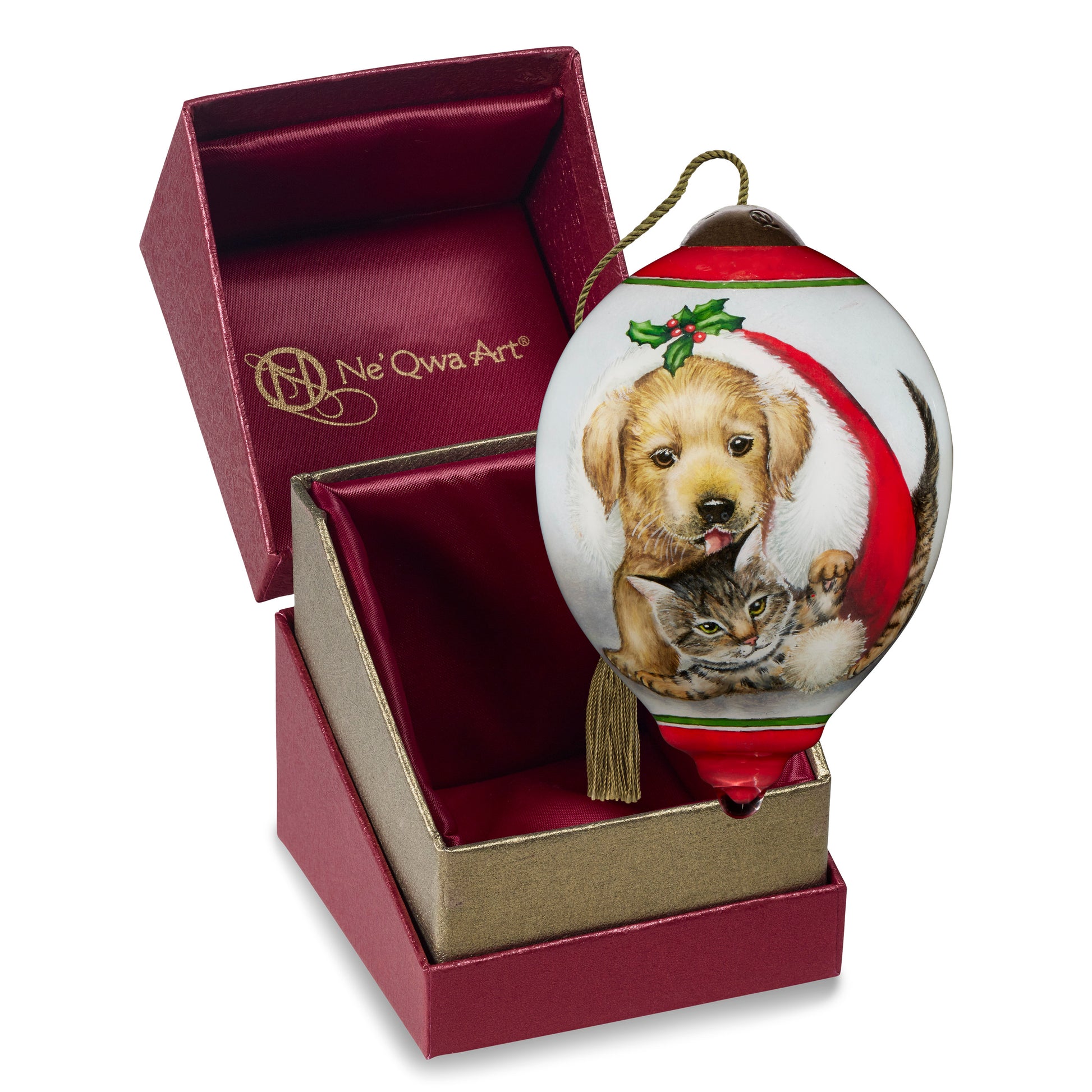 Santa Paws Ornament