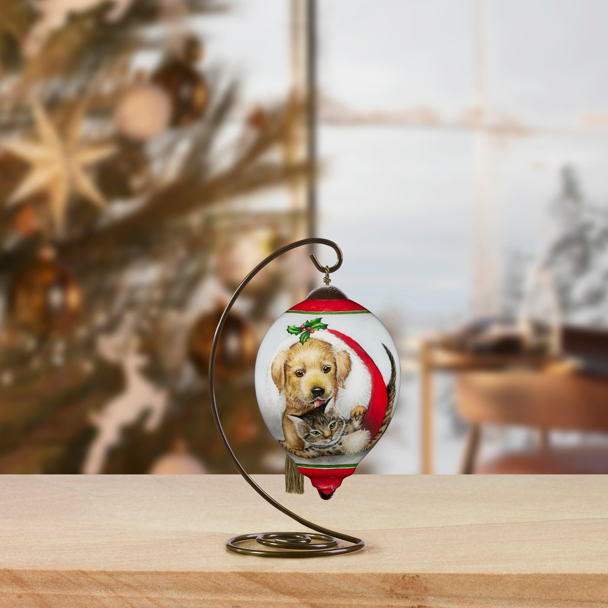 Santa Paws Ornament