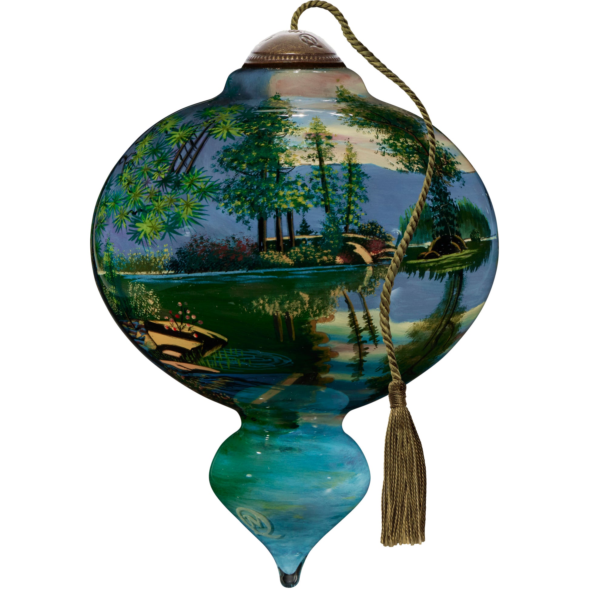 A Sunset Stroll Ornament