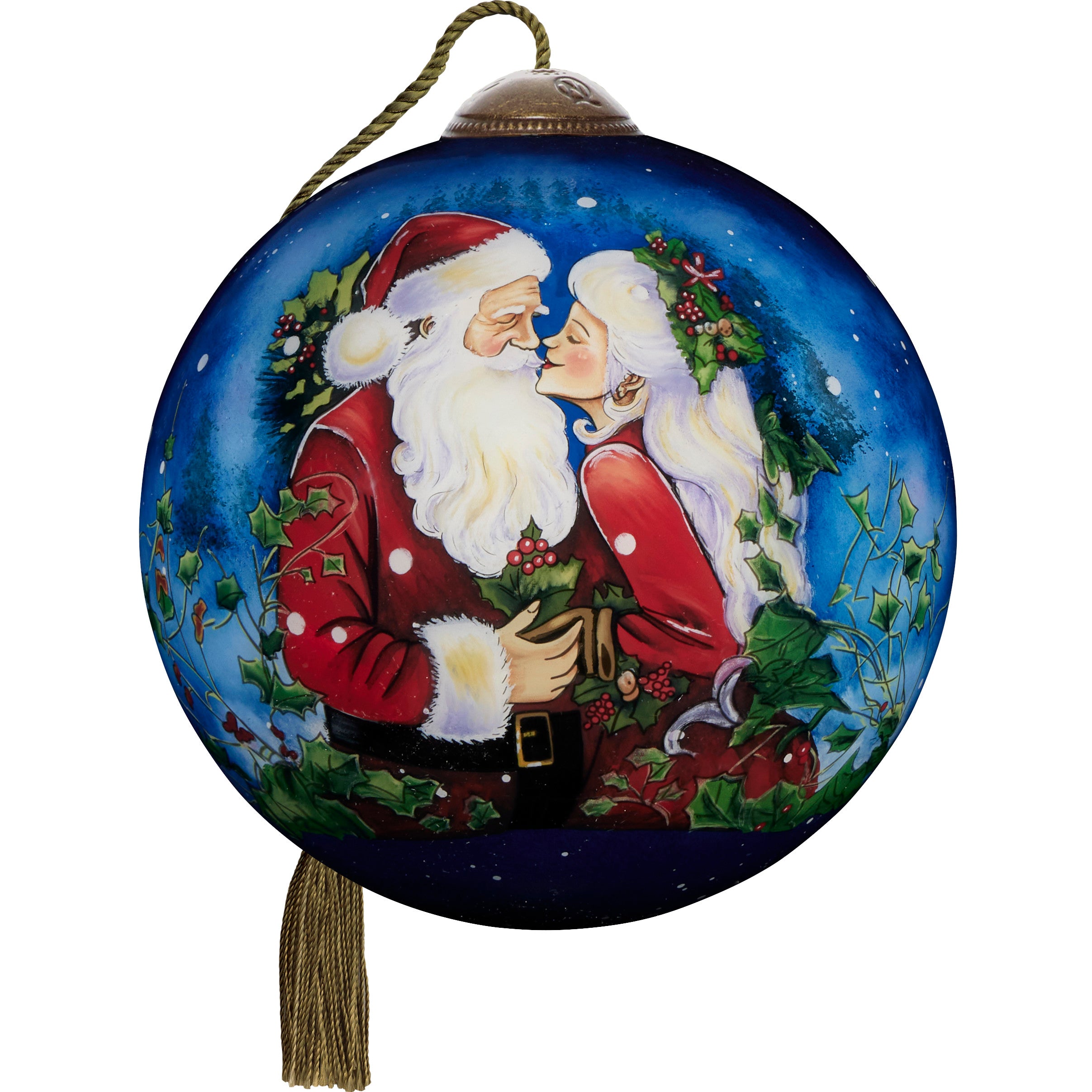 Merry Kiss-mas Ornament