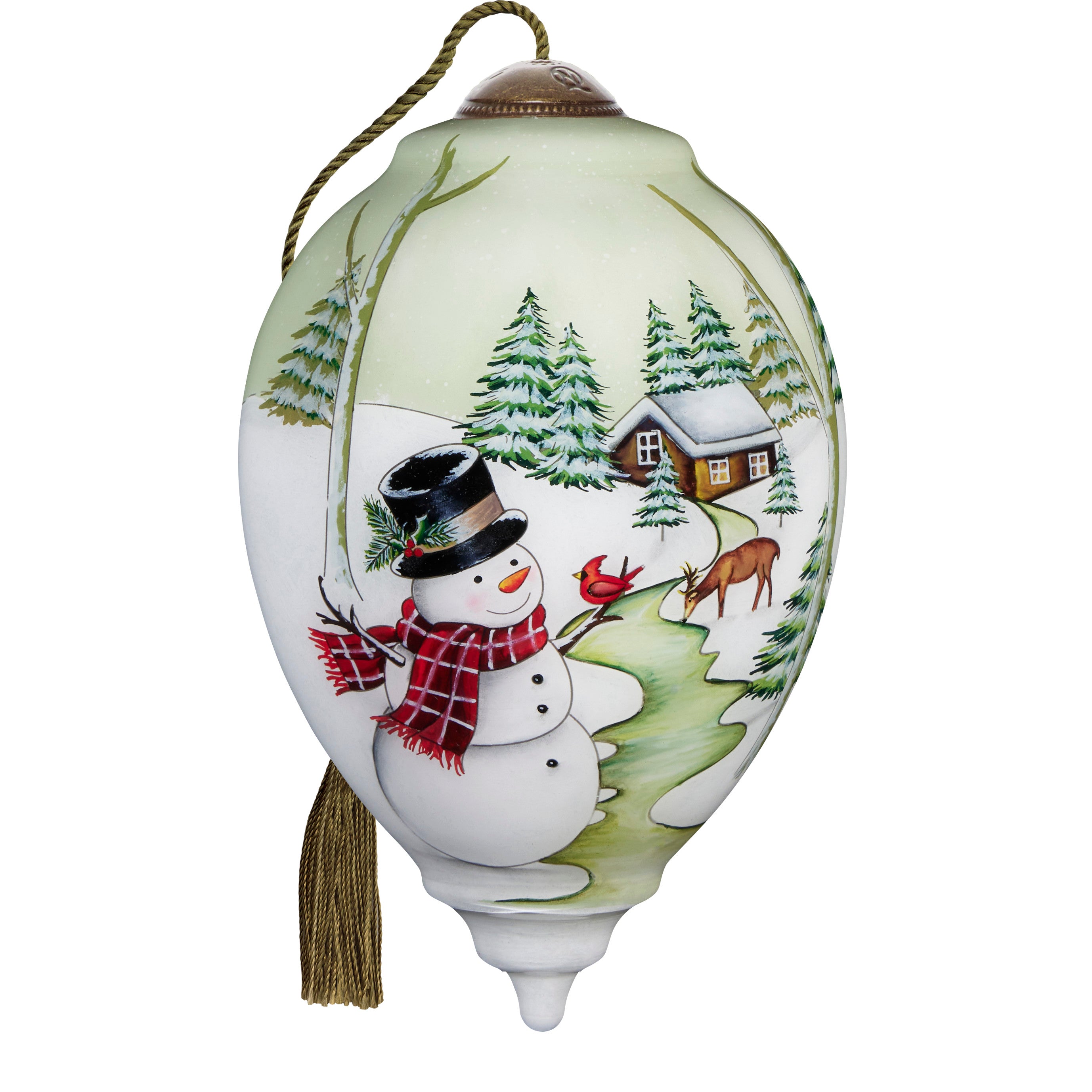 Snowy Serenity Ornament