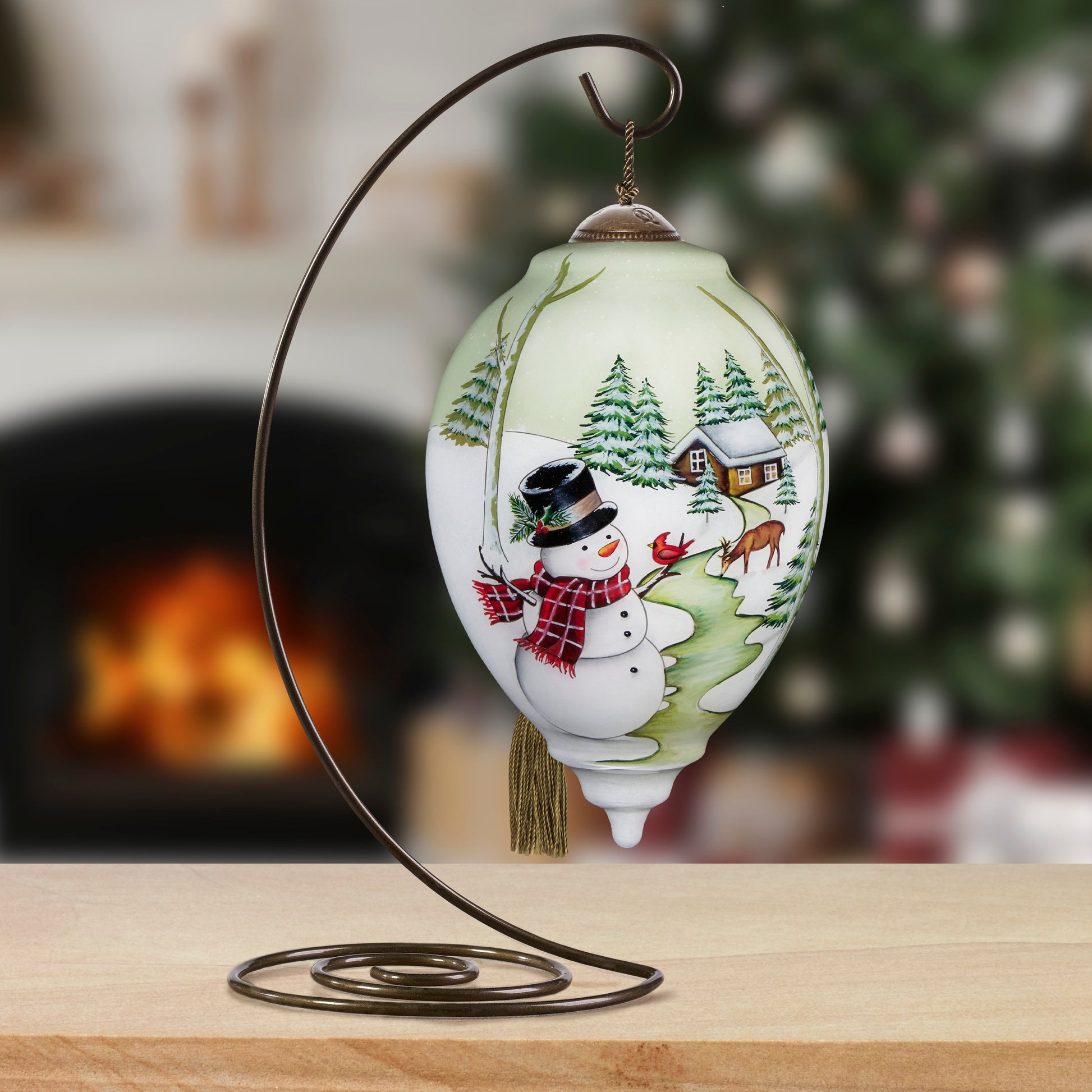 Snowy Serenity Ornament