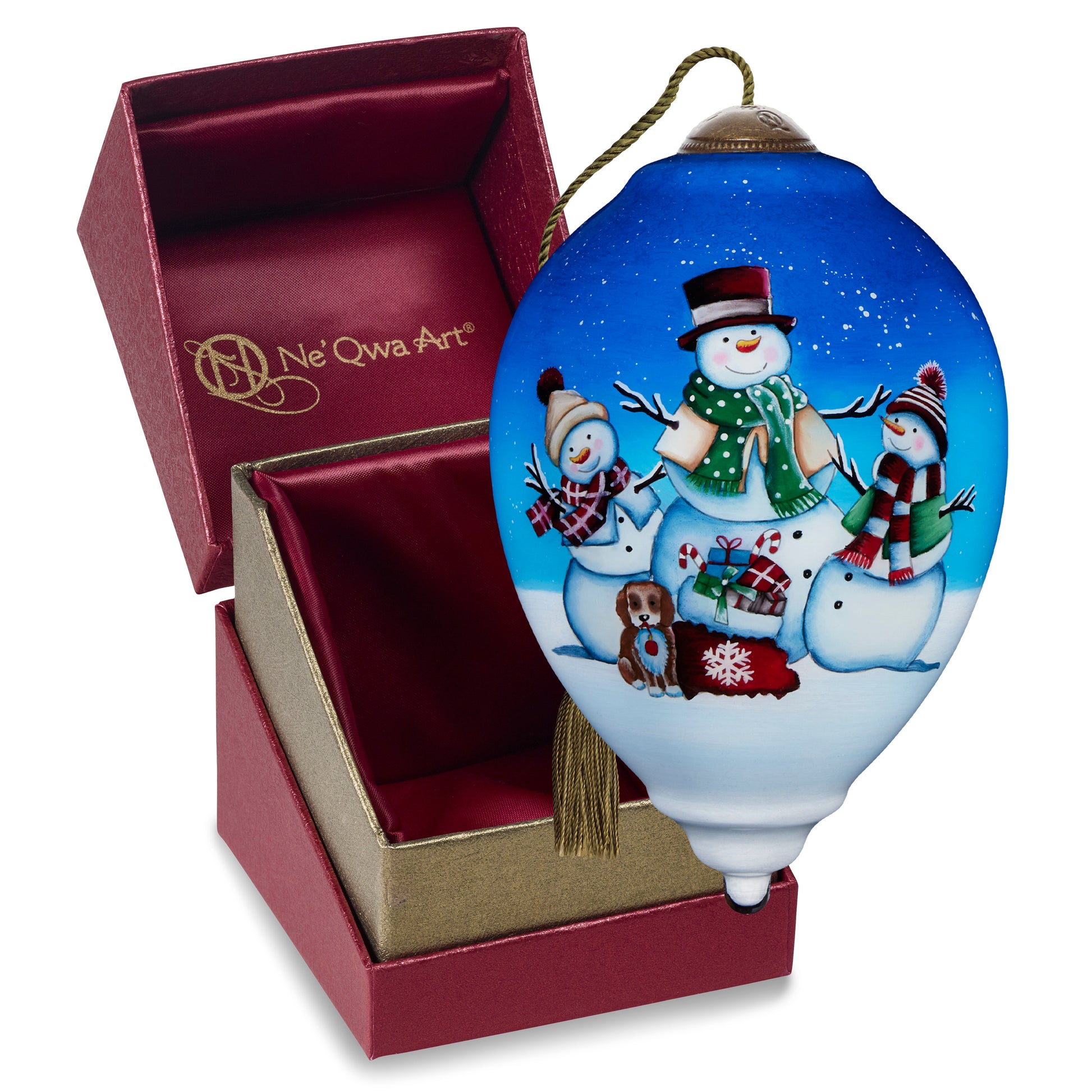 No Buddies Like Snow Buddies Ornament