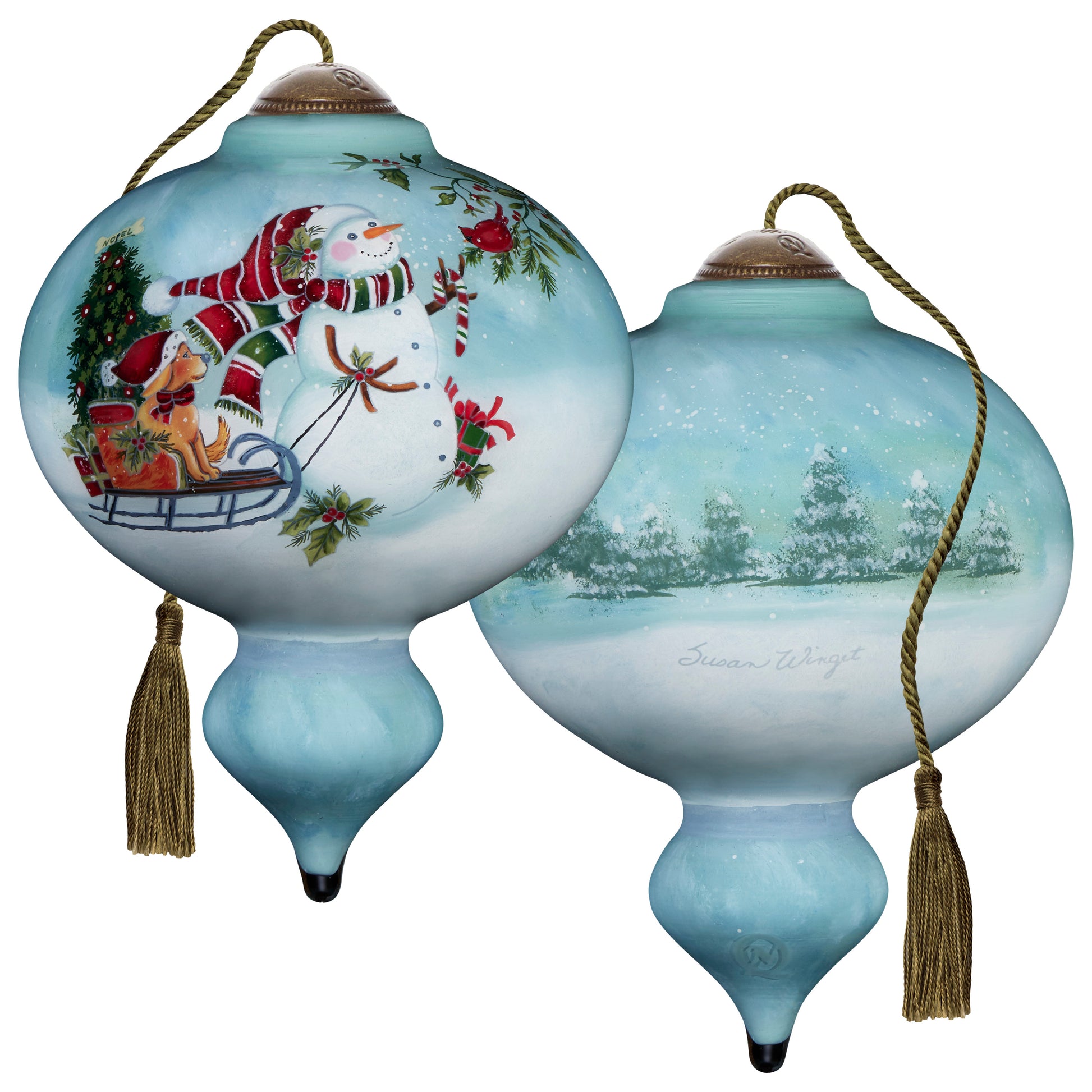 Hauling Holiday Cheer Ornament