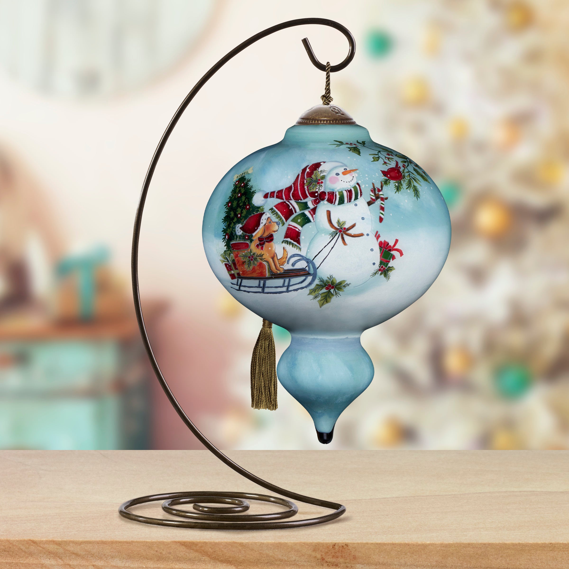 Hauling Holiday Cheer Ornament