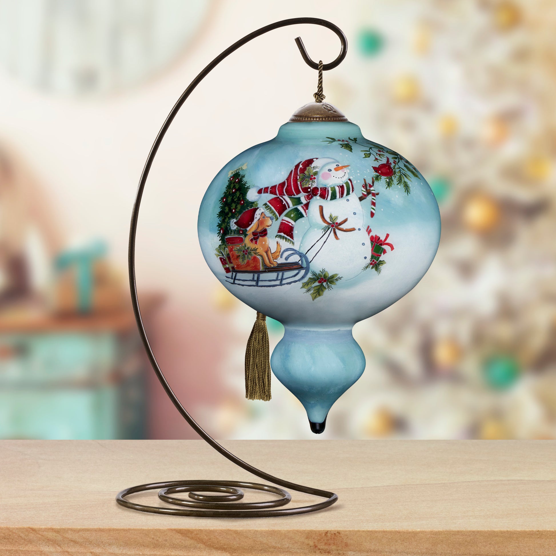 Hauling Holiday Cheer Ornament