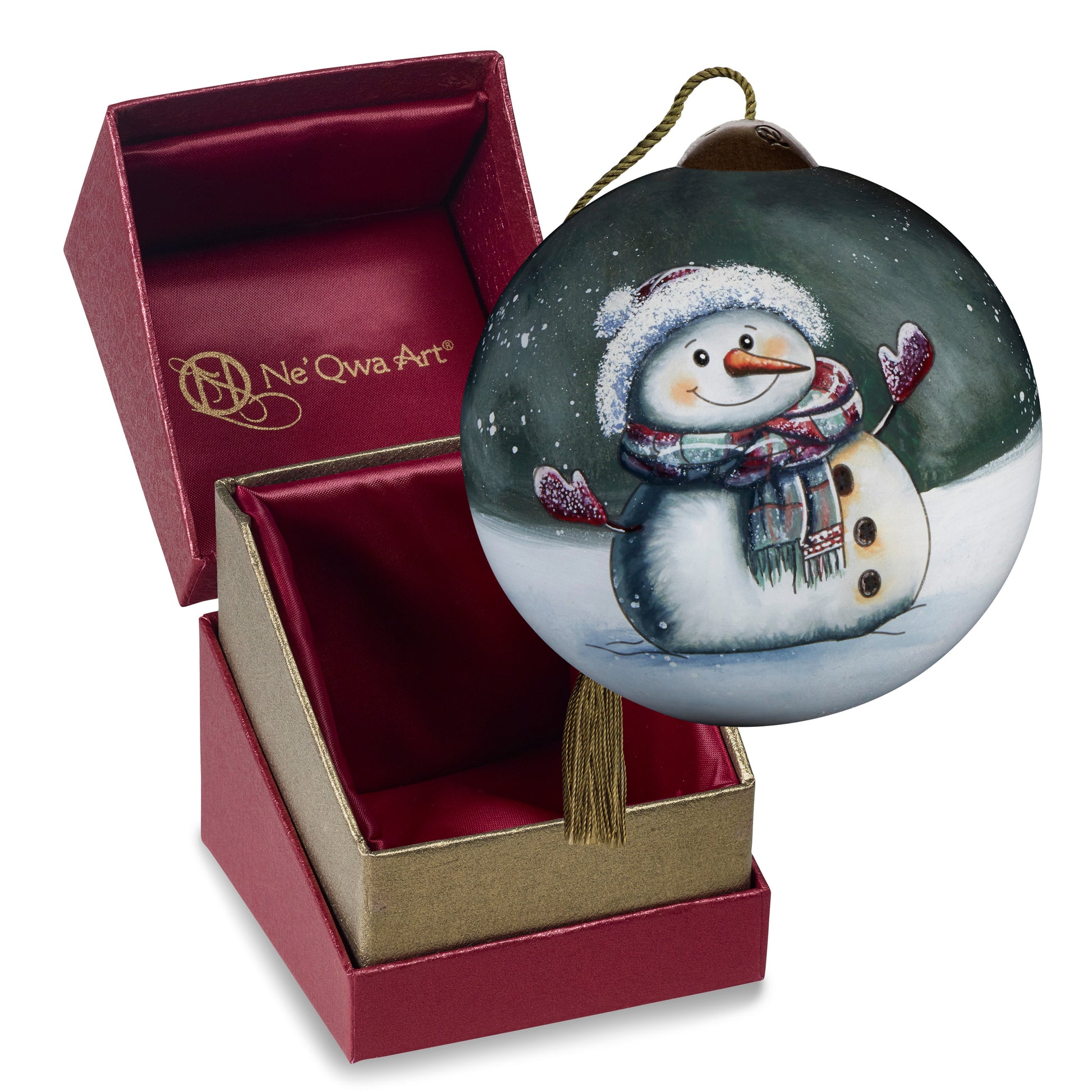 Snow Cozy For Christmas Ornament