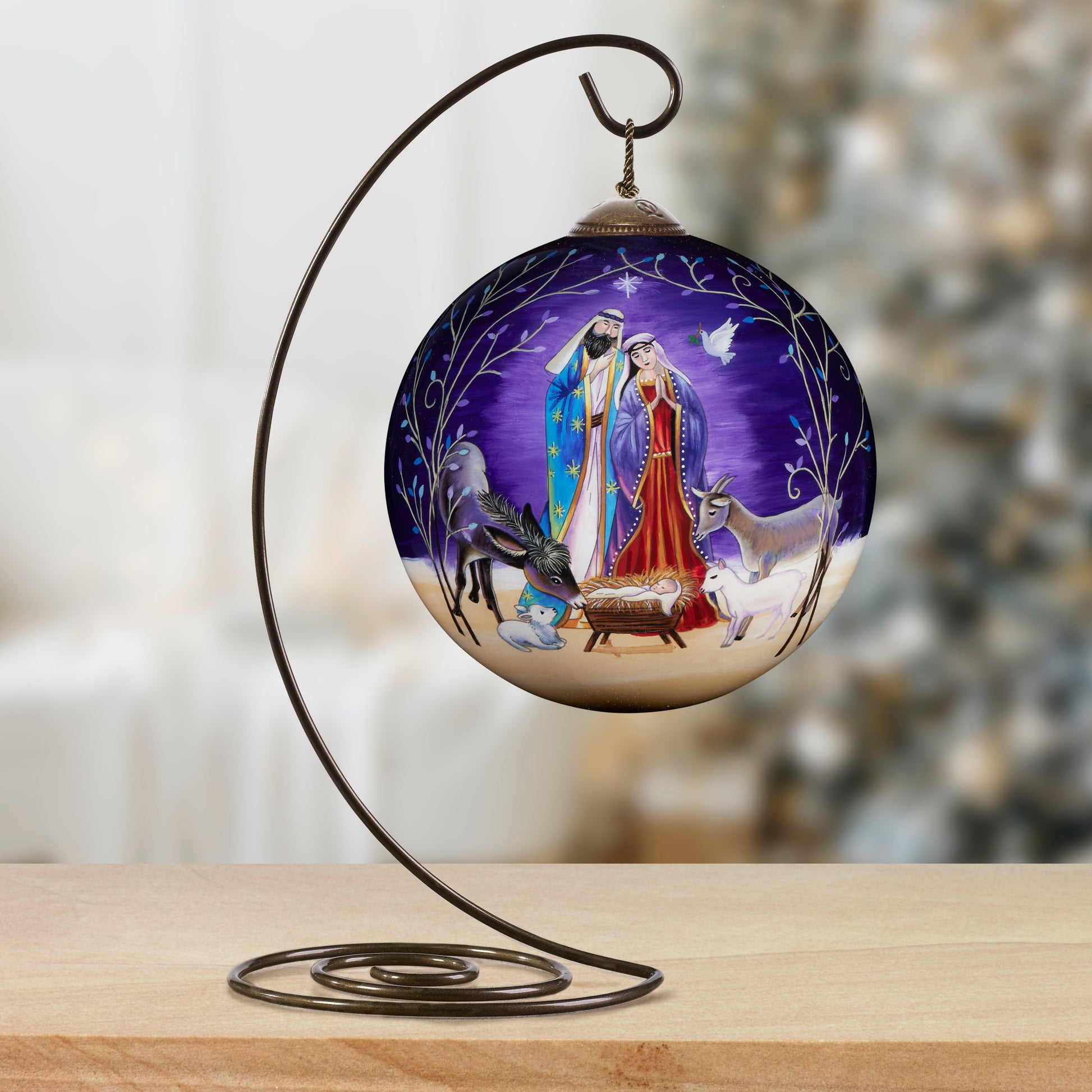 Behold The Newborn King Ornament