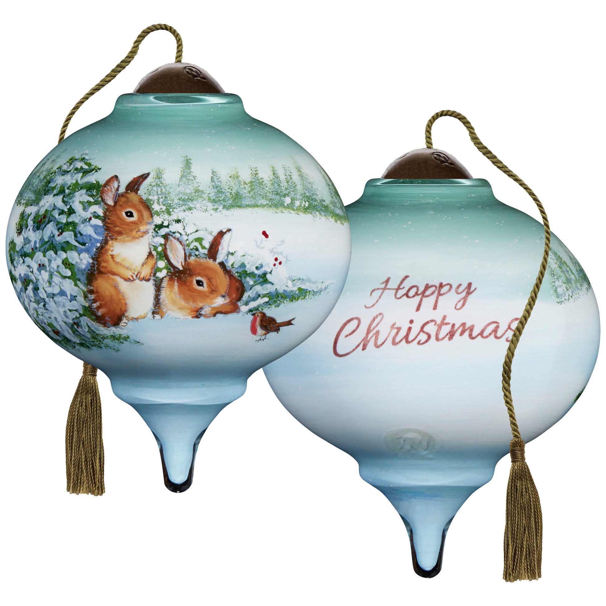 Hoppy Christmas Ornament
