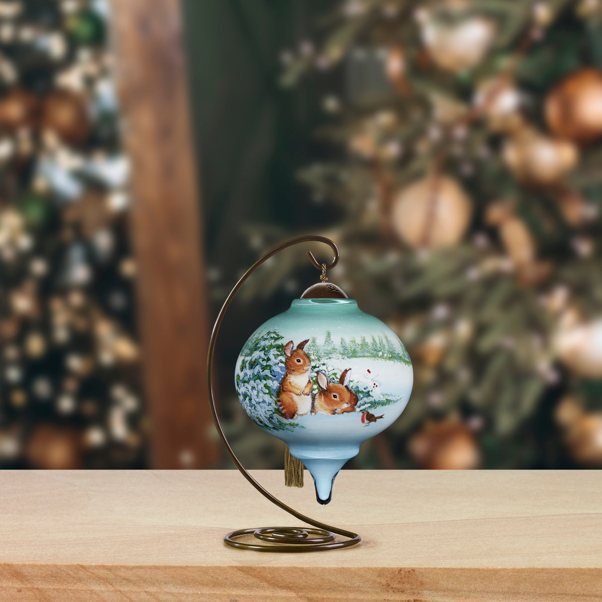 Hoppy Christmas Ornament