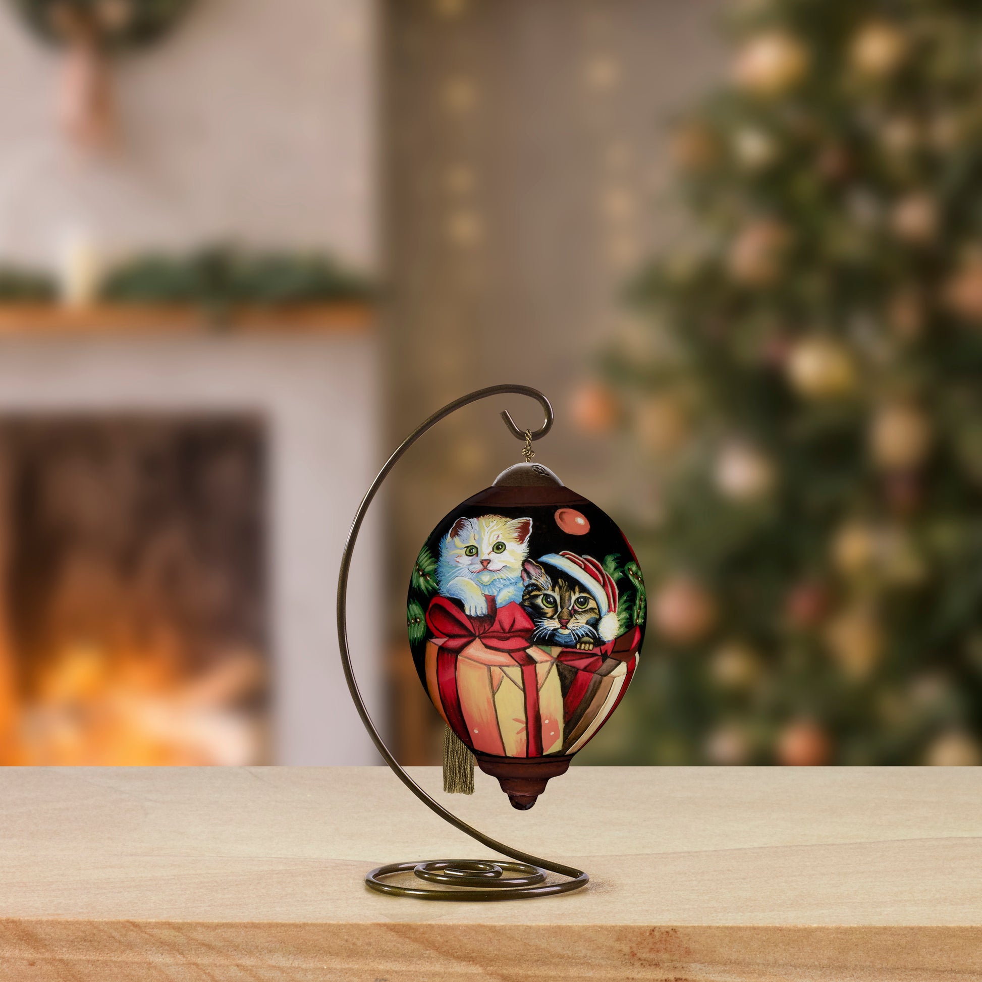 Meowy Christmas Ornament