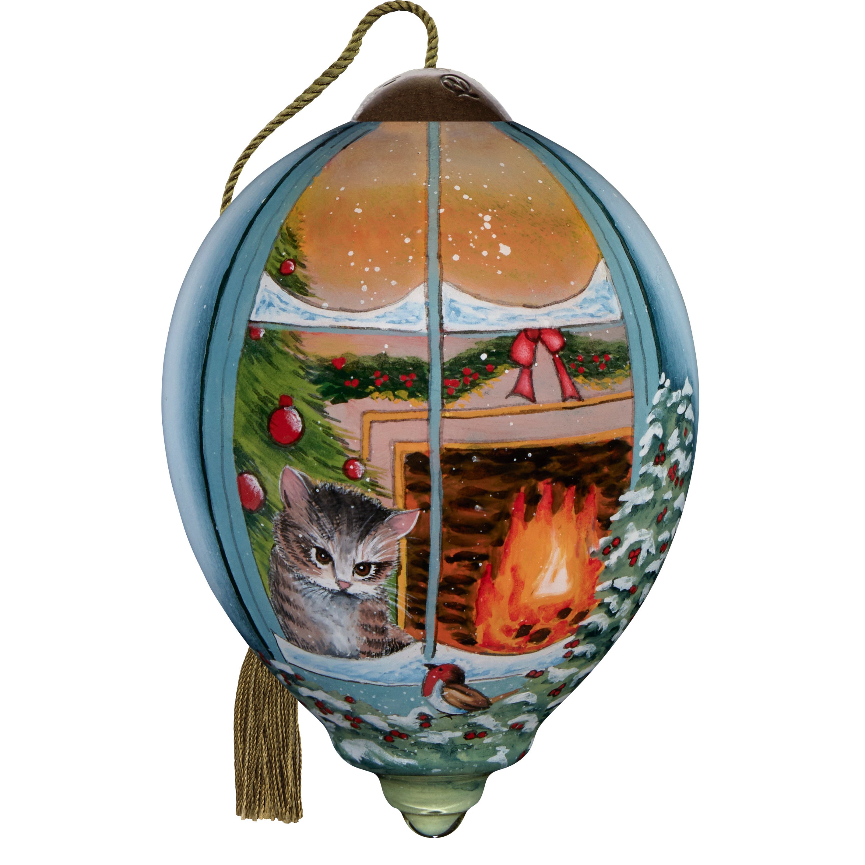 A Christmas Visitor Ornament
