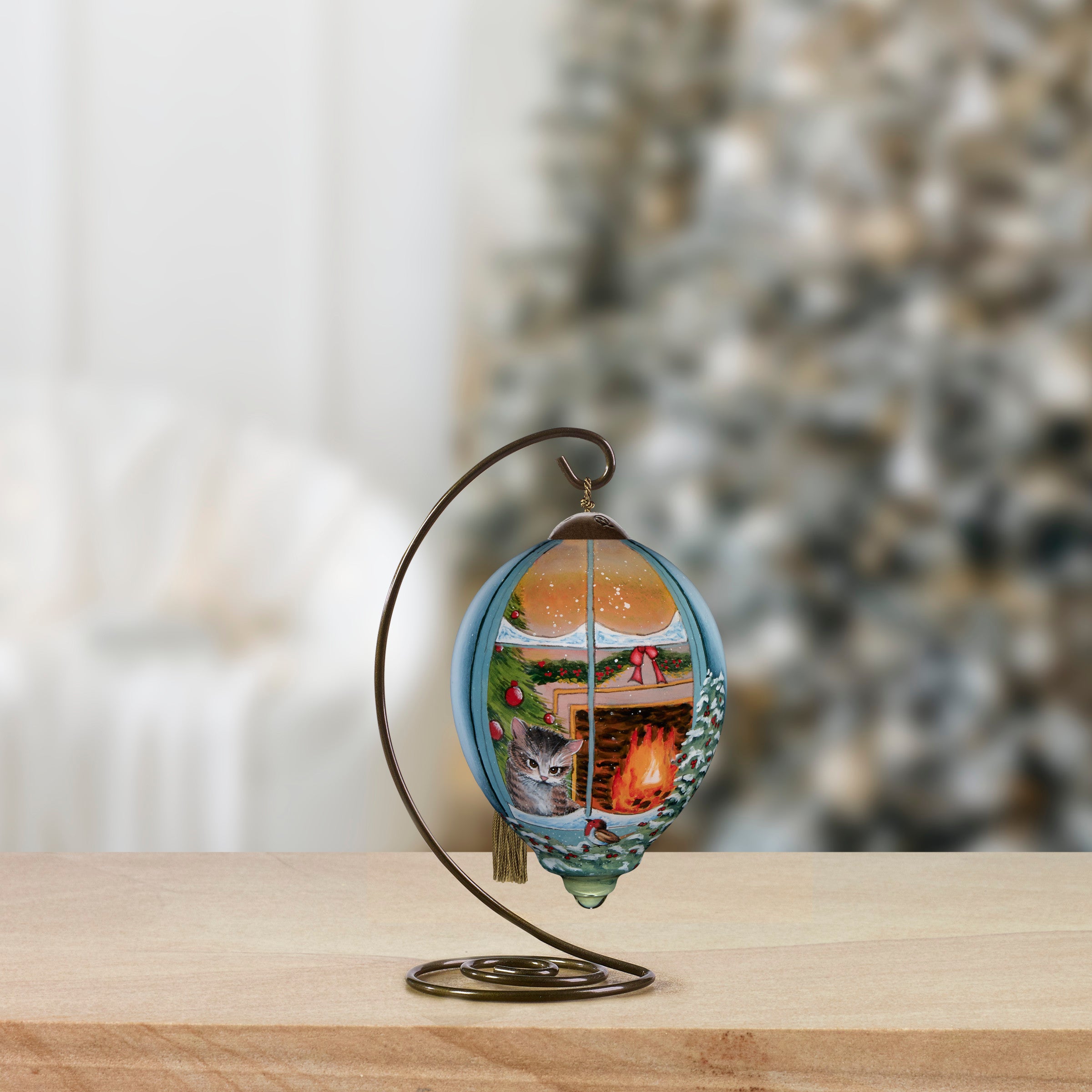 A Christmas Visitor Ornament