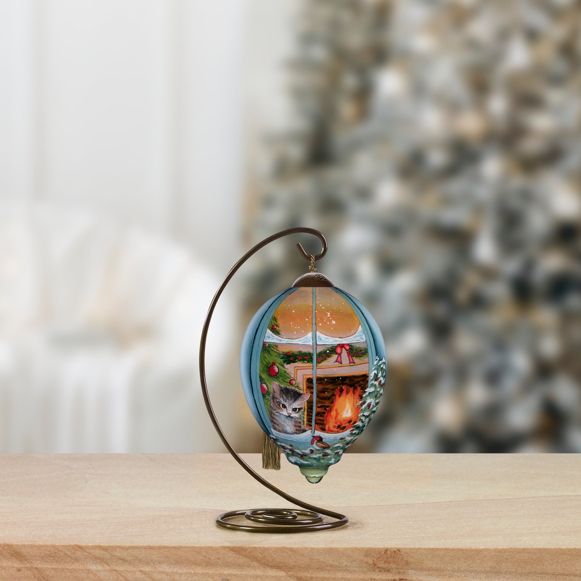 A Christmas Visitor Ornament